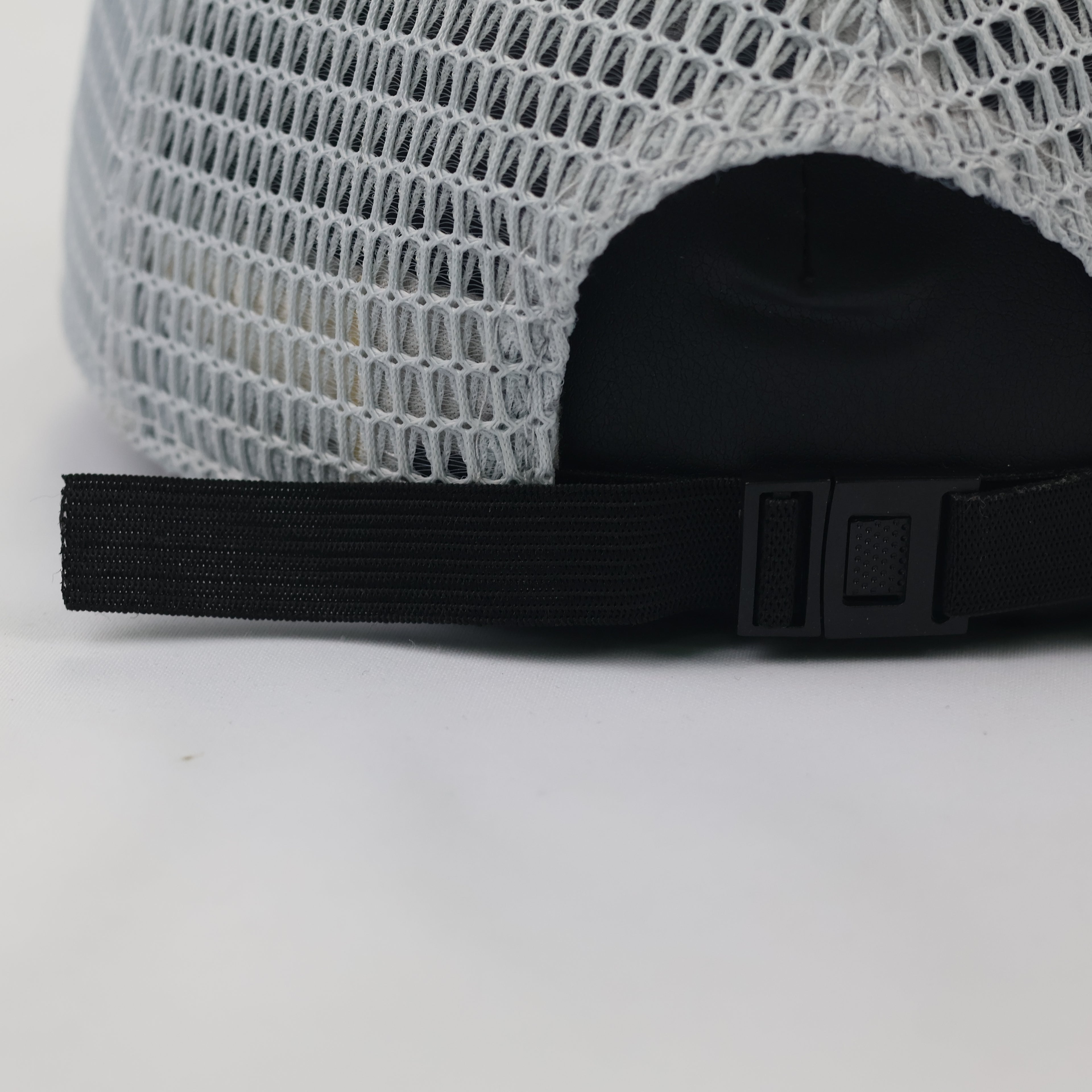 Technical Full Mesh Baseball Cap - Breathable Summer Sports Hat - Grey