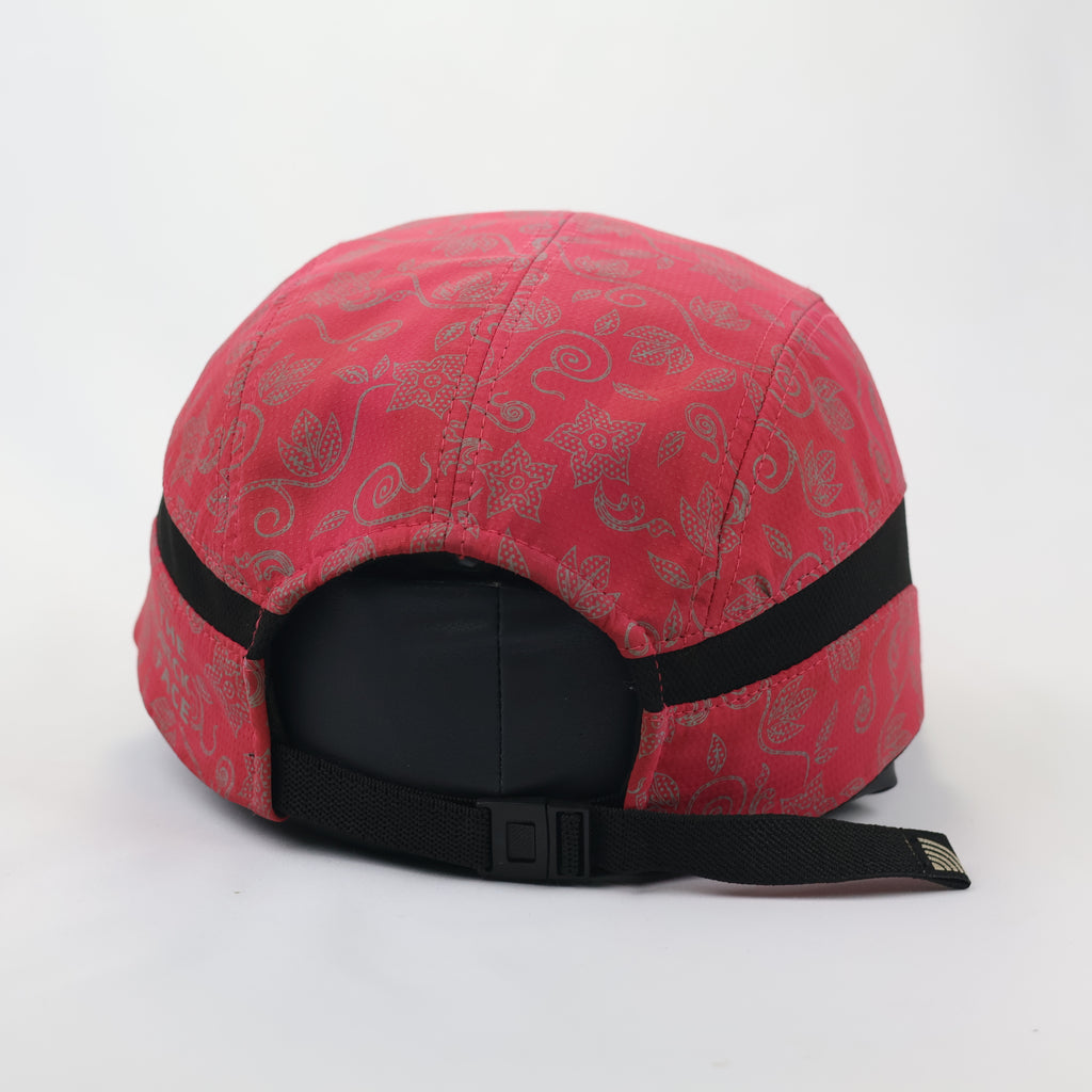 Poloneck "Technical Outdoor" 5-Panel Cap - Pink & Black Floral