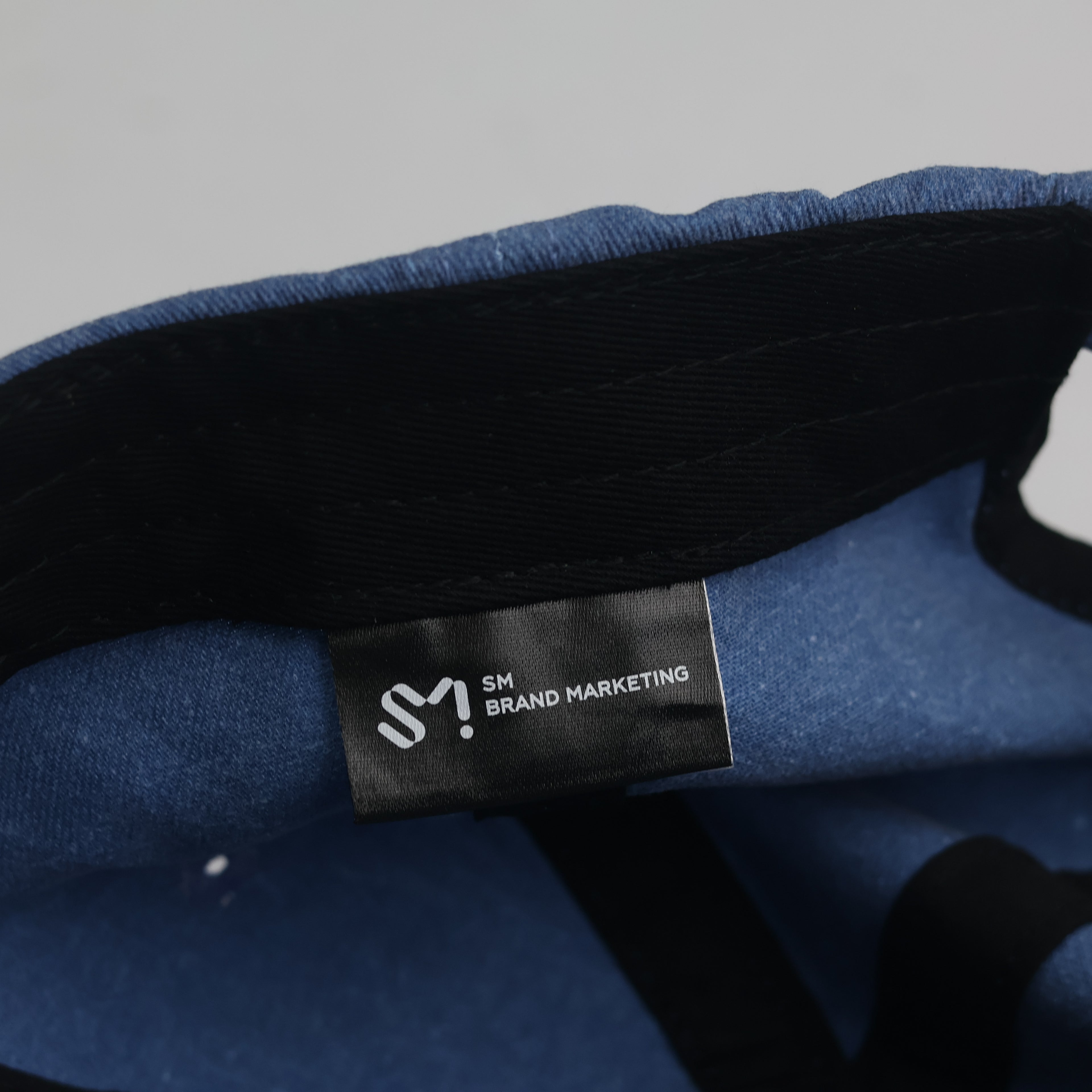 Thrifted SM Entertainment "Dream Laundry Shop" Blue Cap | Denim Look Dad Hat