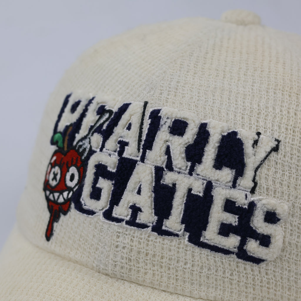 Vintage Pearly Gates Monster Graphic Embroidered Thrifted Hat - Premium