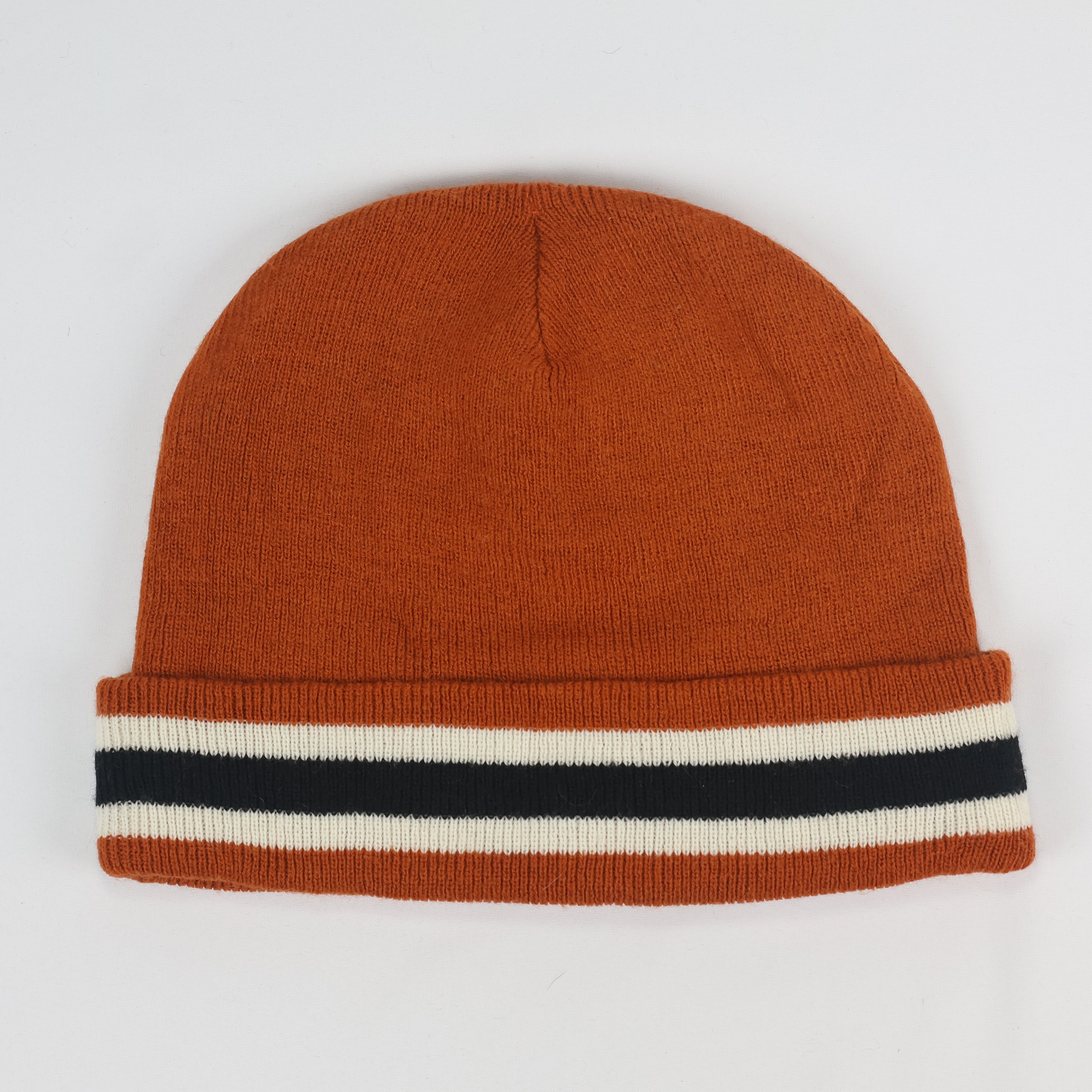 Vintage Style Texas Longhorns Thrifted Beanie Cap – Embroidered Logo 100% Acrylic