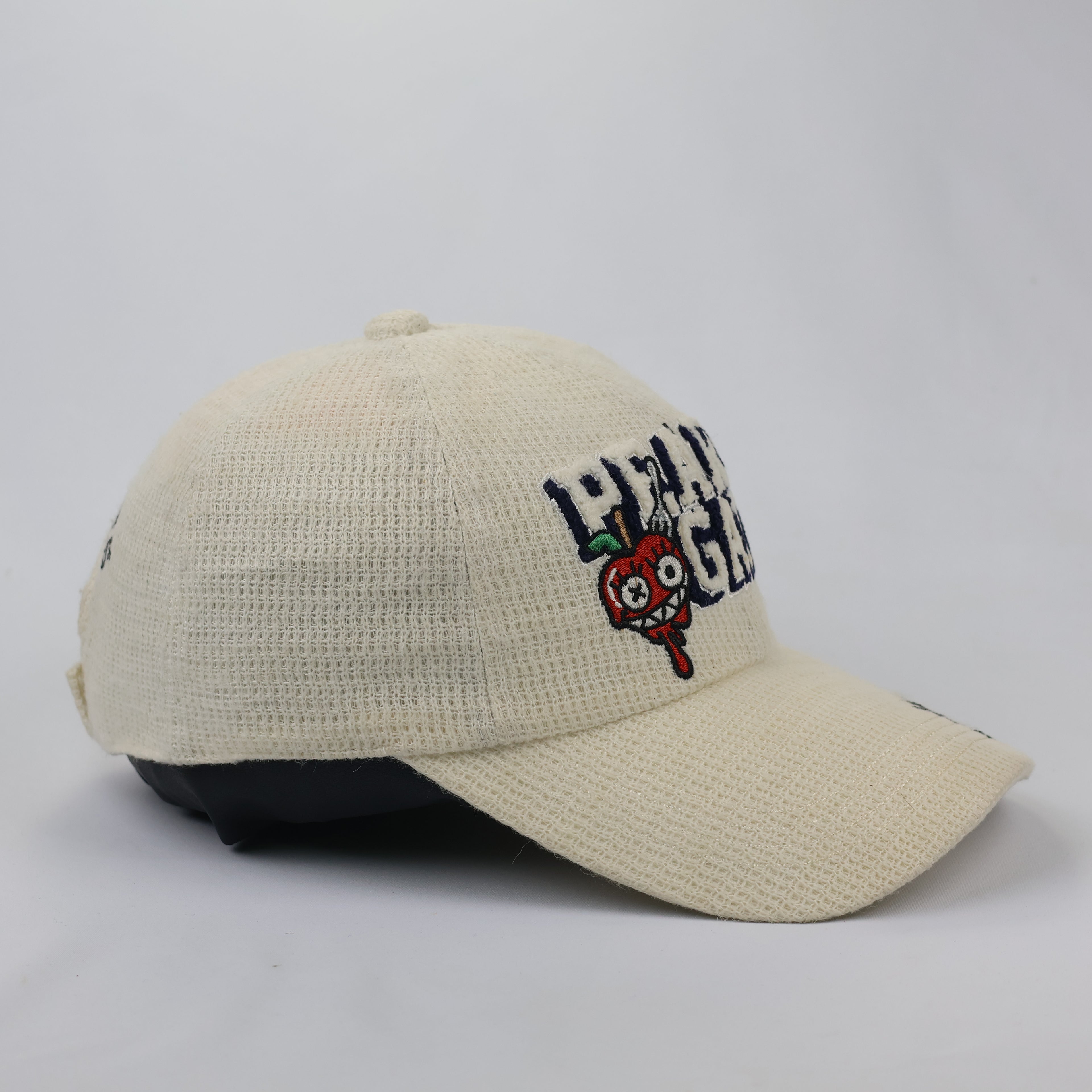 Vintage Pearly Gates Monster Graphic Embroidered Thrifted Hat - Premium