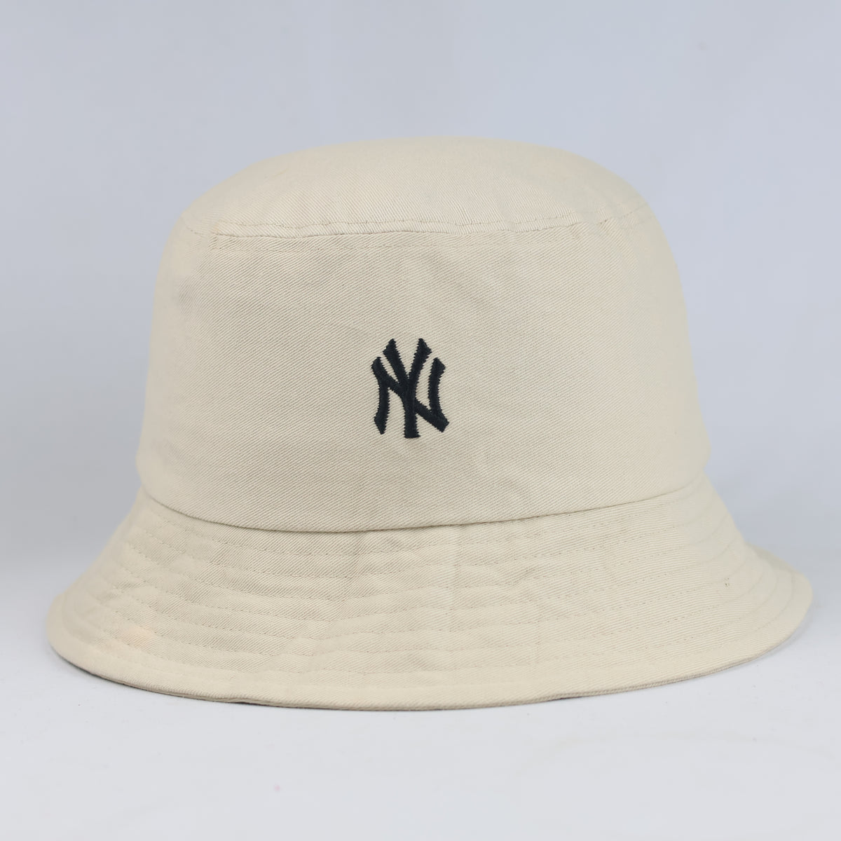 Vintage MLB NY Yankees Off-White Bucket Hat | 11034