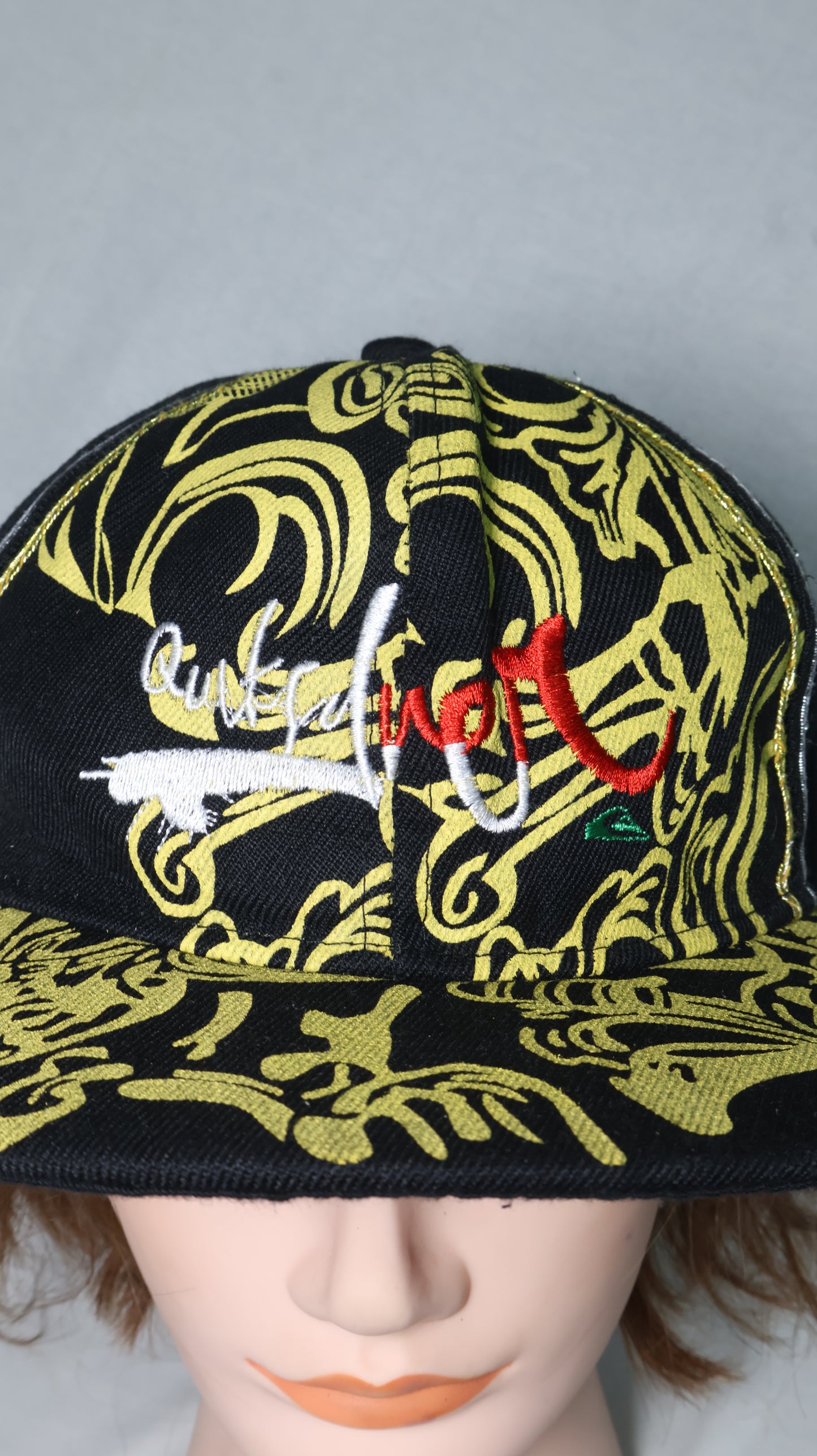 Bold "Custom Art" Embroidered Snapback Cap - Unique Streetwear Style