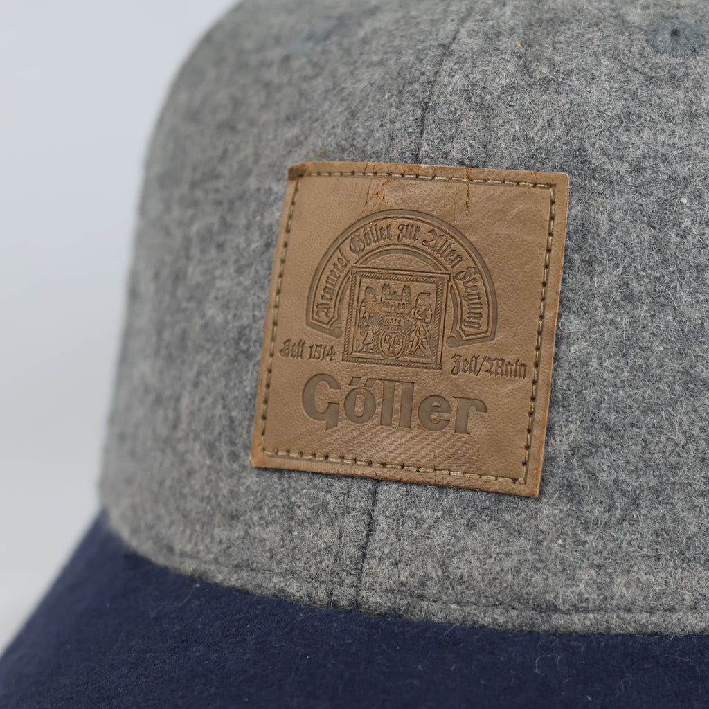 Vintage Bavarian Caps Göller Brewery Leather Patch Snapback Hat | 11026