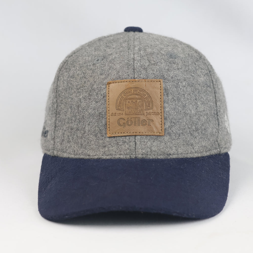 Vintage Bavarian Caps Göller Brewery Leather Patch Snapback Hat | 11026