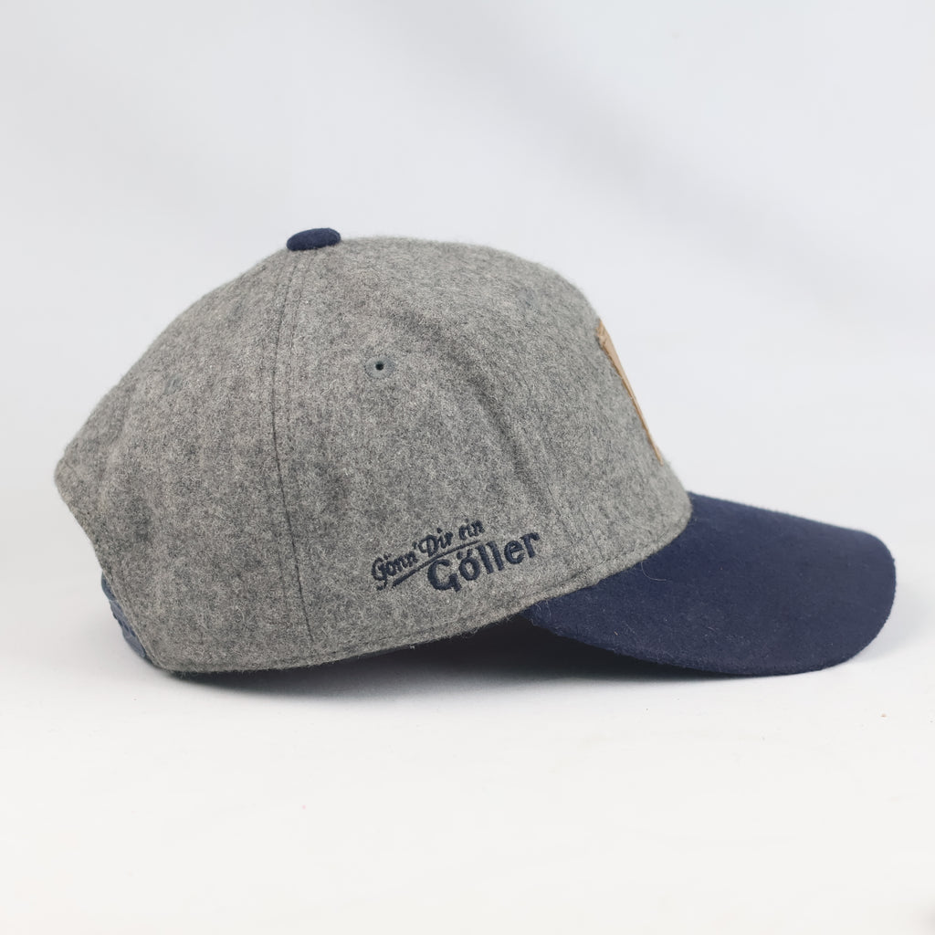Vintage Bavarian Caps Göller Brewery Leather Patch Snapback Hat | 11026