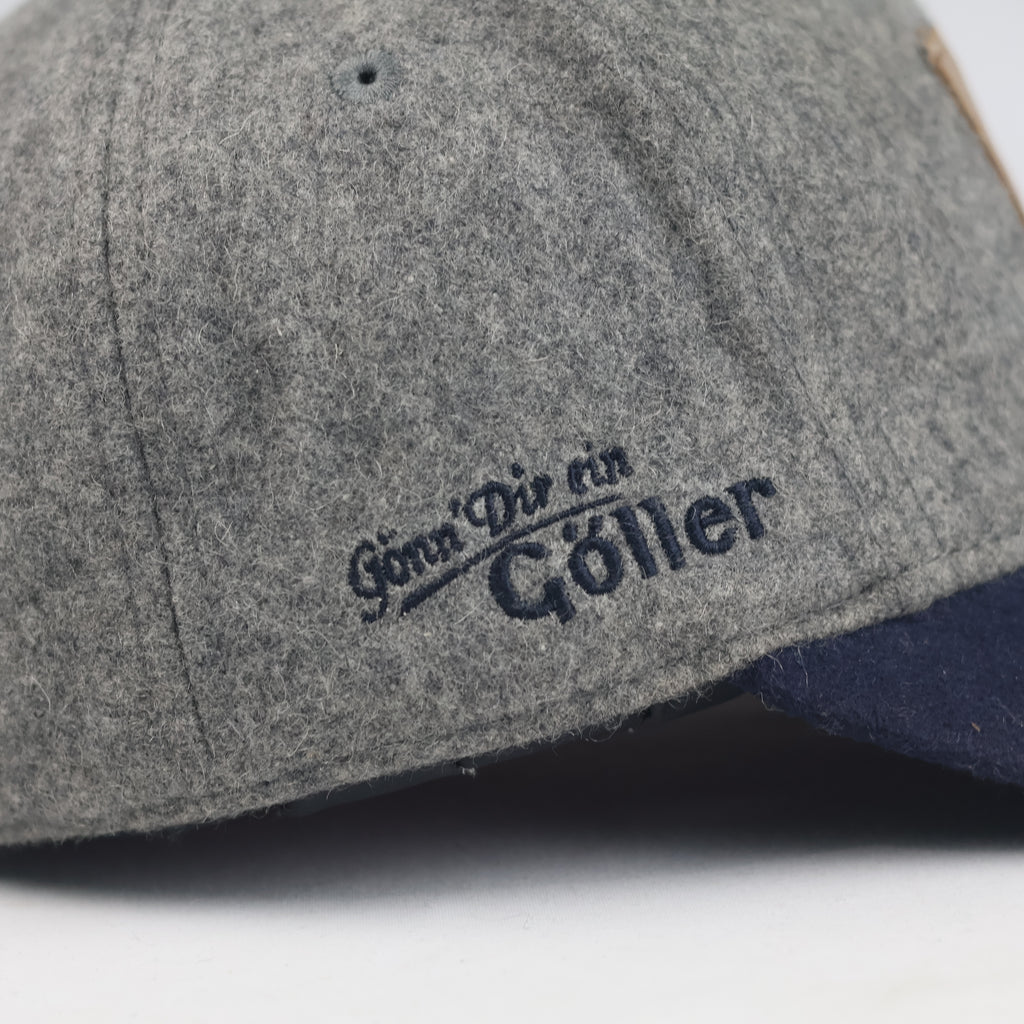 Vintage Bavarian Caps Göller Brewery Leather Patch Snapback Hat | 11026