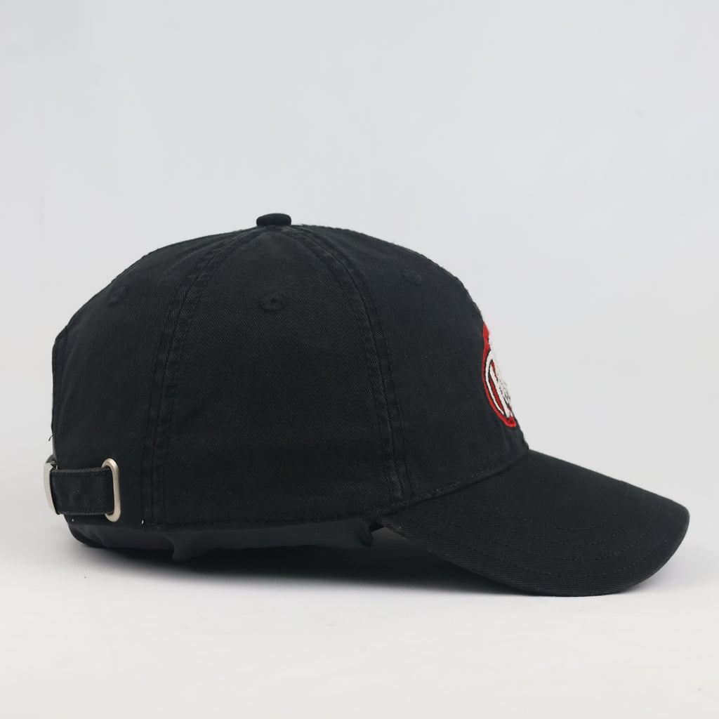 Thrifted Dr Pepper Berries & Cream Black Dad Hat | Embroidered Promo Cap