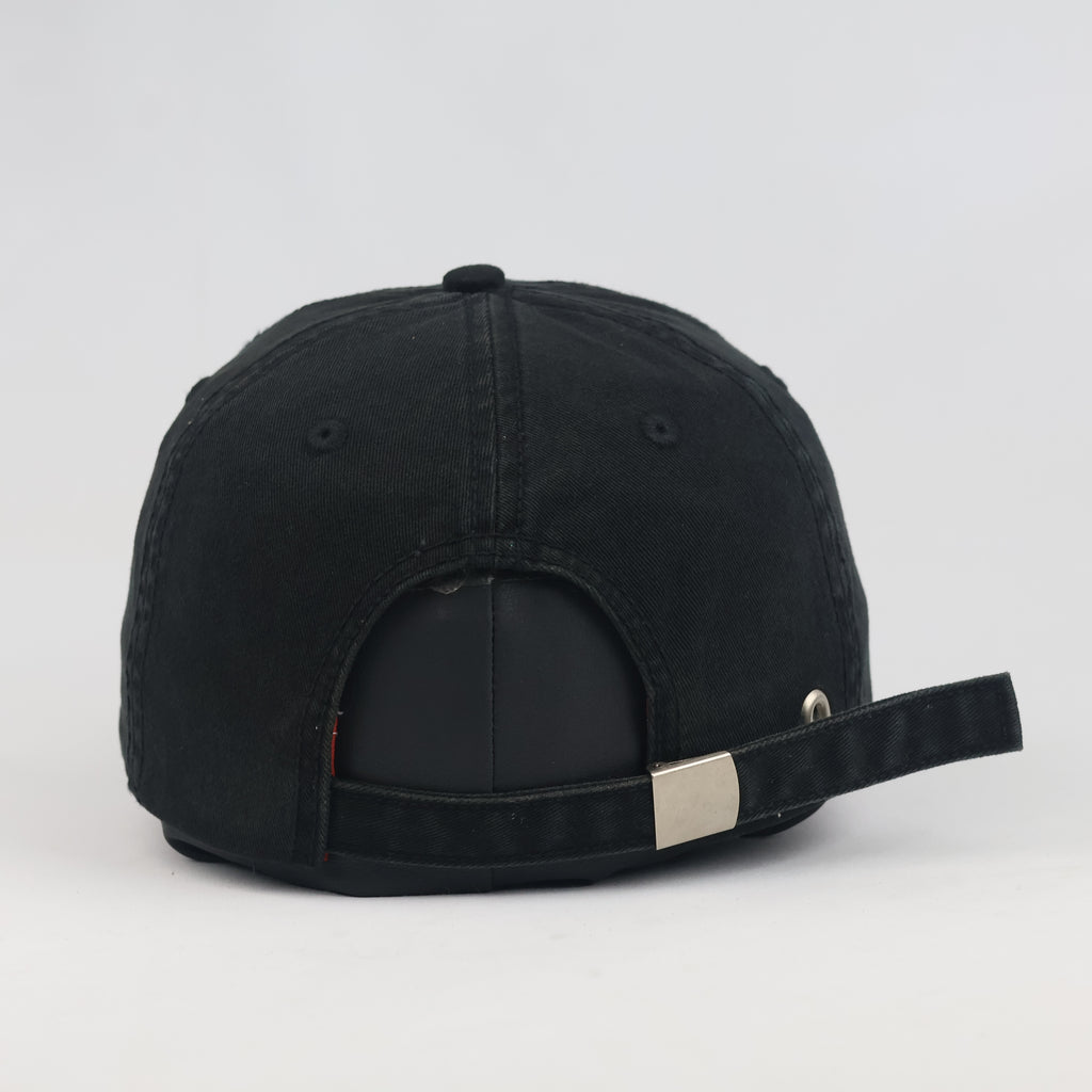 Thrifted Dr Pepper Berries & Cream Black Dad Hat | Embroidered Promo Cap
