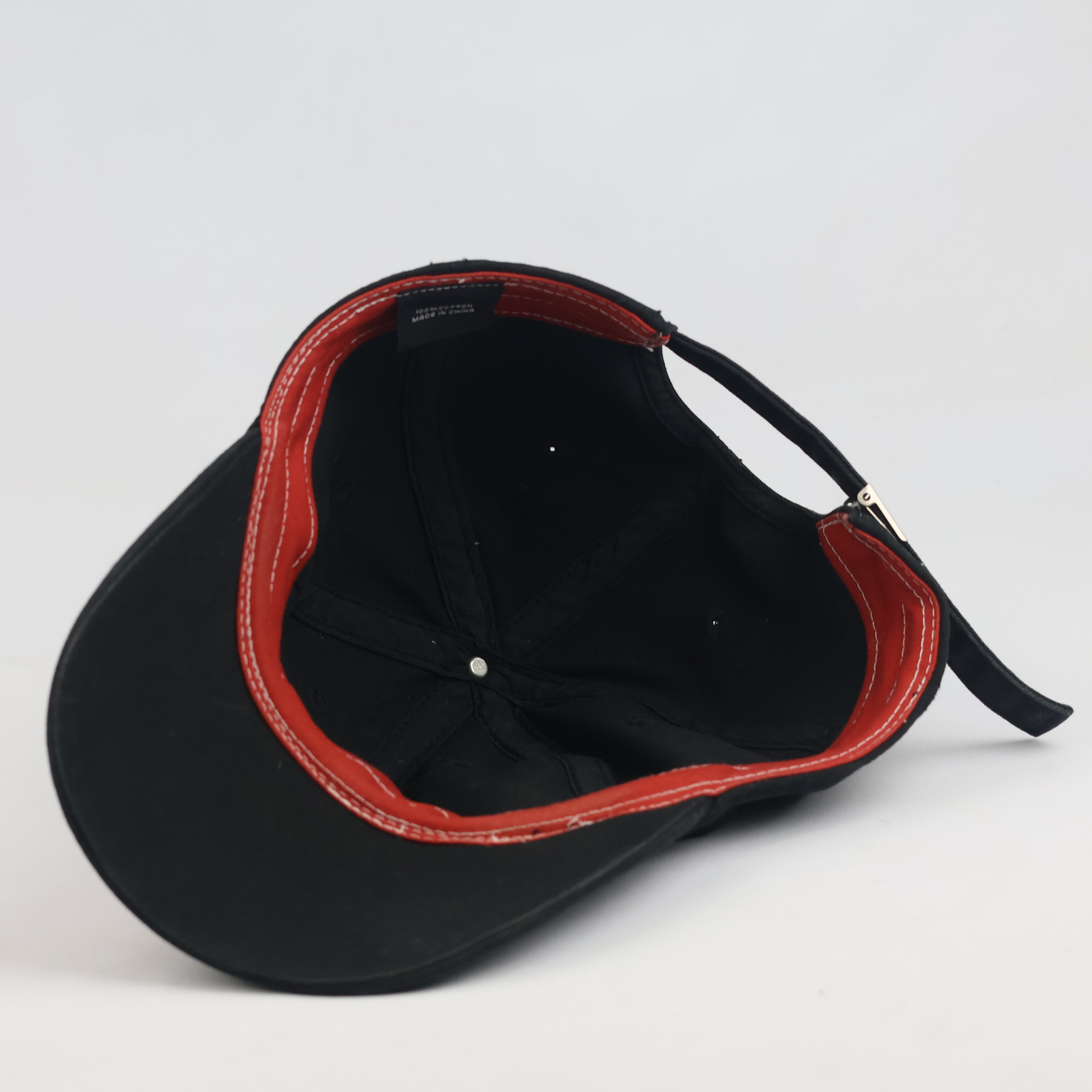 Thrifted Dr Pepper Berries & Cream Black Dad Hat | Embroidered Promo Cap