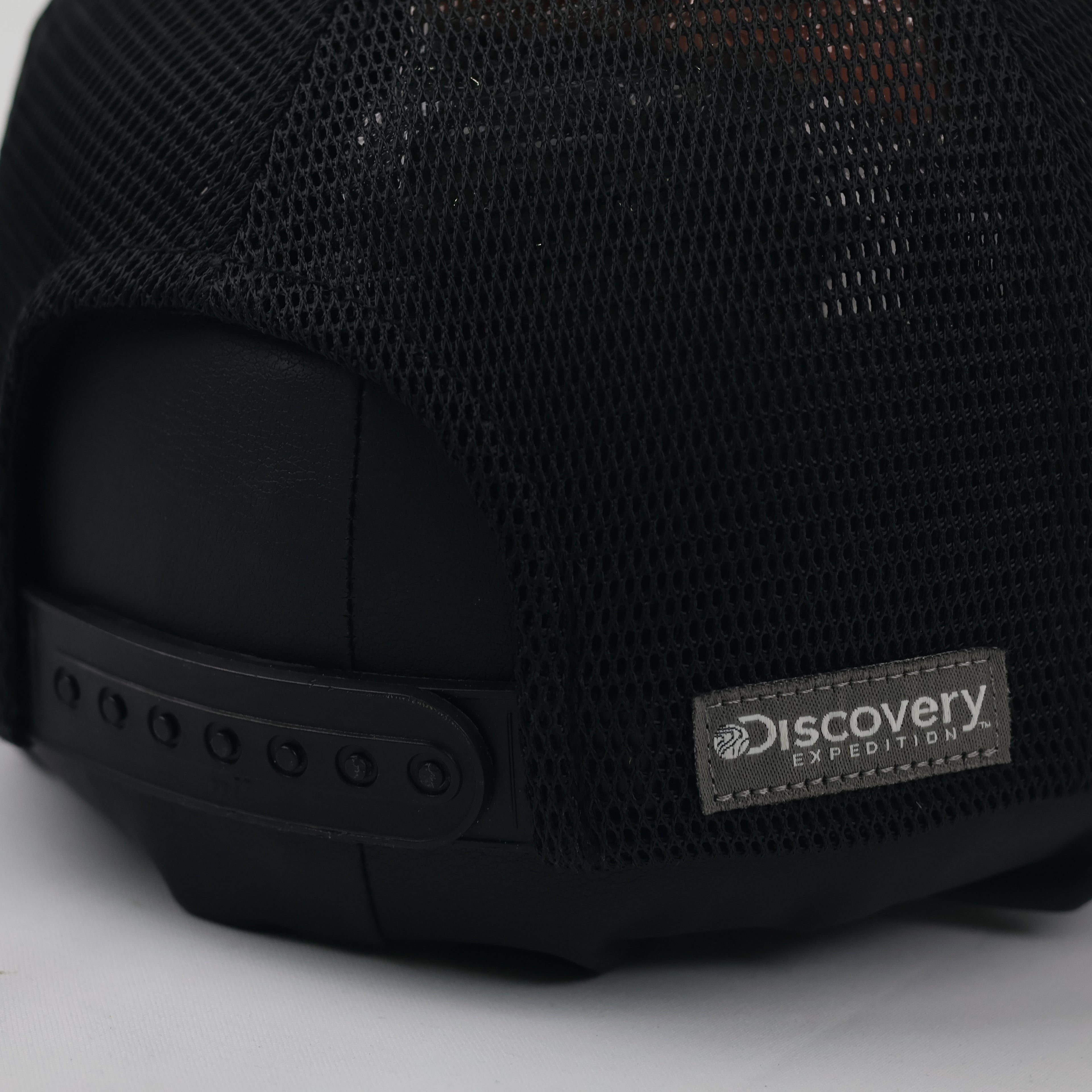 Discovery Expedition "Discoverer" Mesh Trucker Thrifted Hat - Black