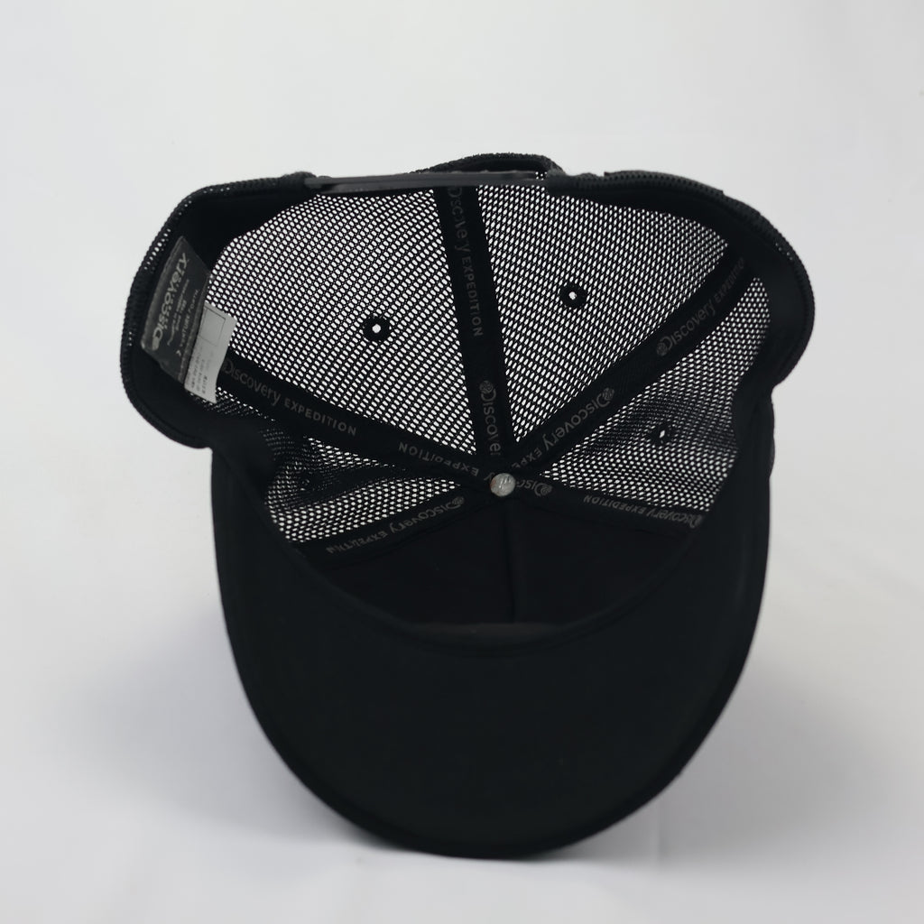 Discovery Expedition "Discoverer" Mesh Trucker Thrifted Hat - Black