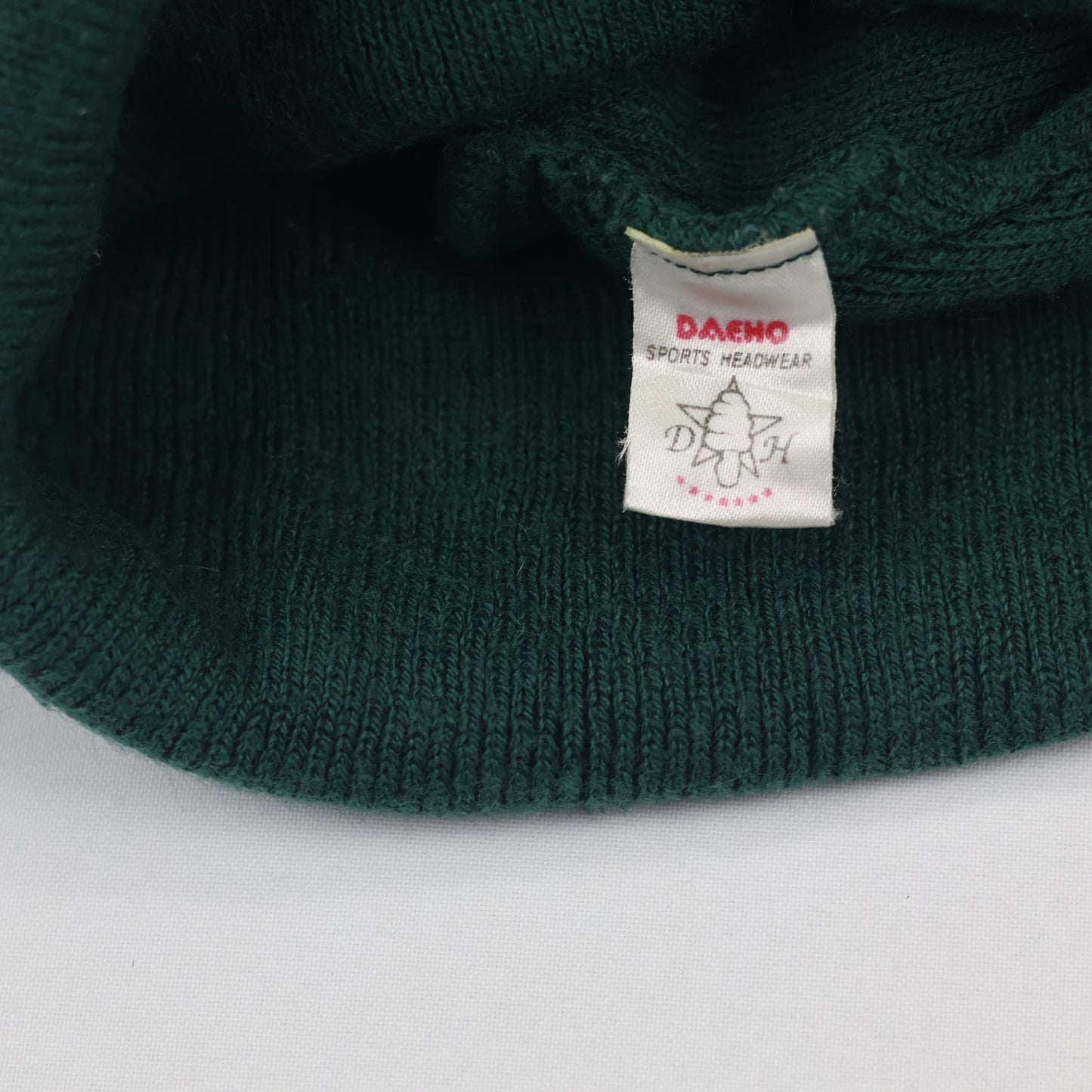 Soccer Play Embroidered Thrifted Knitted Beanie