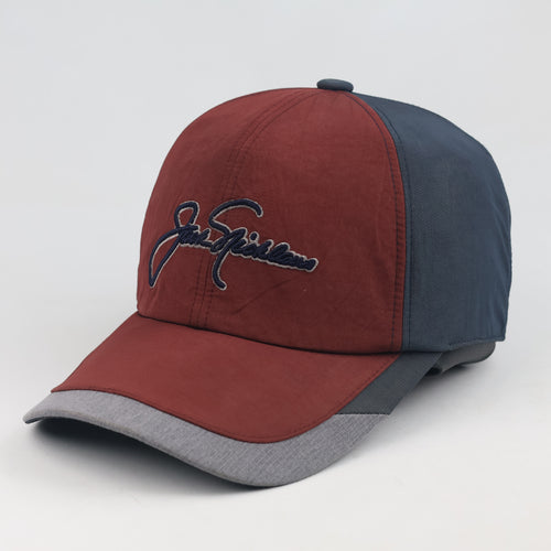 Thrifted Jack Nicklaus Colorblock Golf Cap | Two-Tone Lightweight Hat