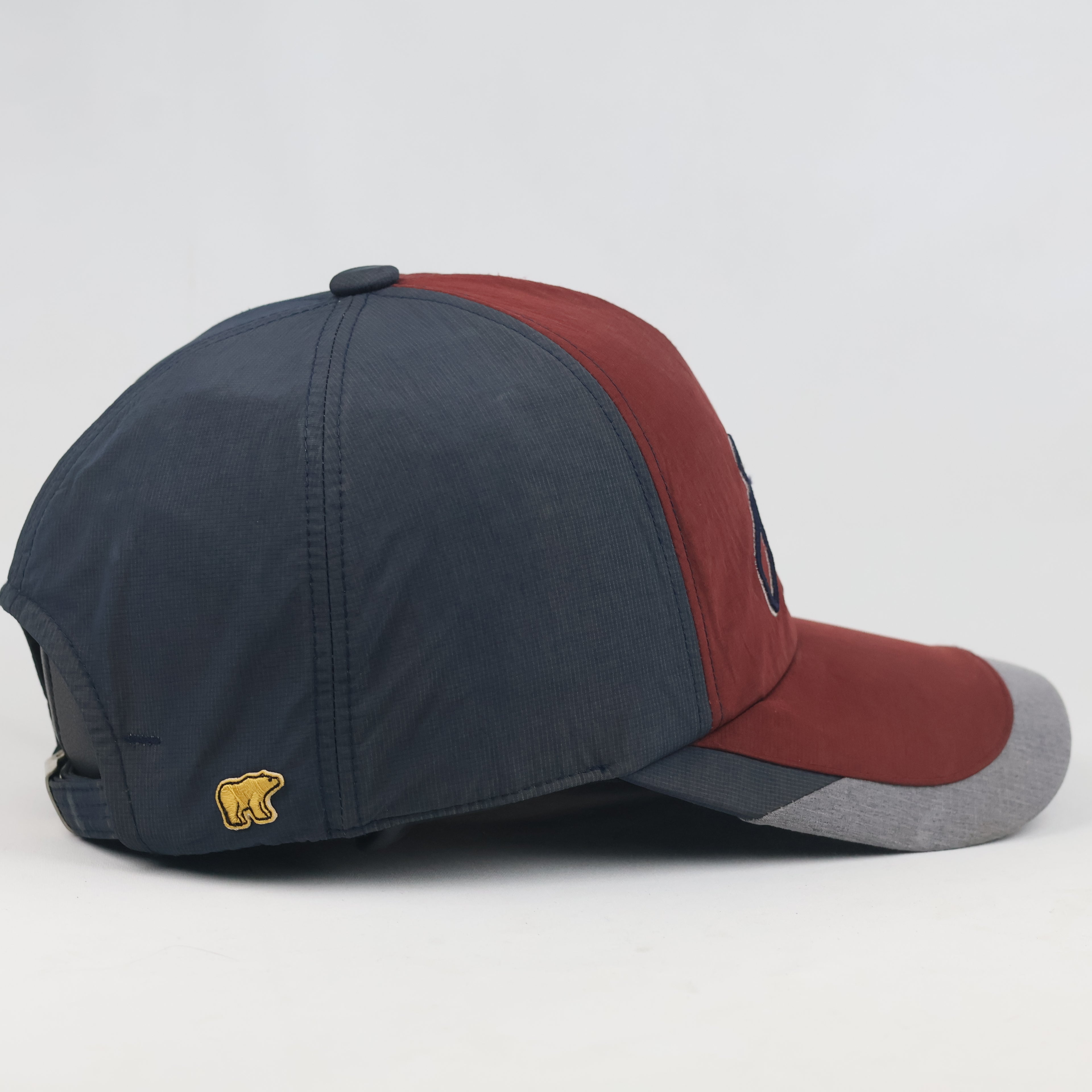 Thrifted Jack Nicklaus Colorblock Golf Cap | Two-Tone Lightweight Hat