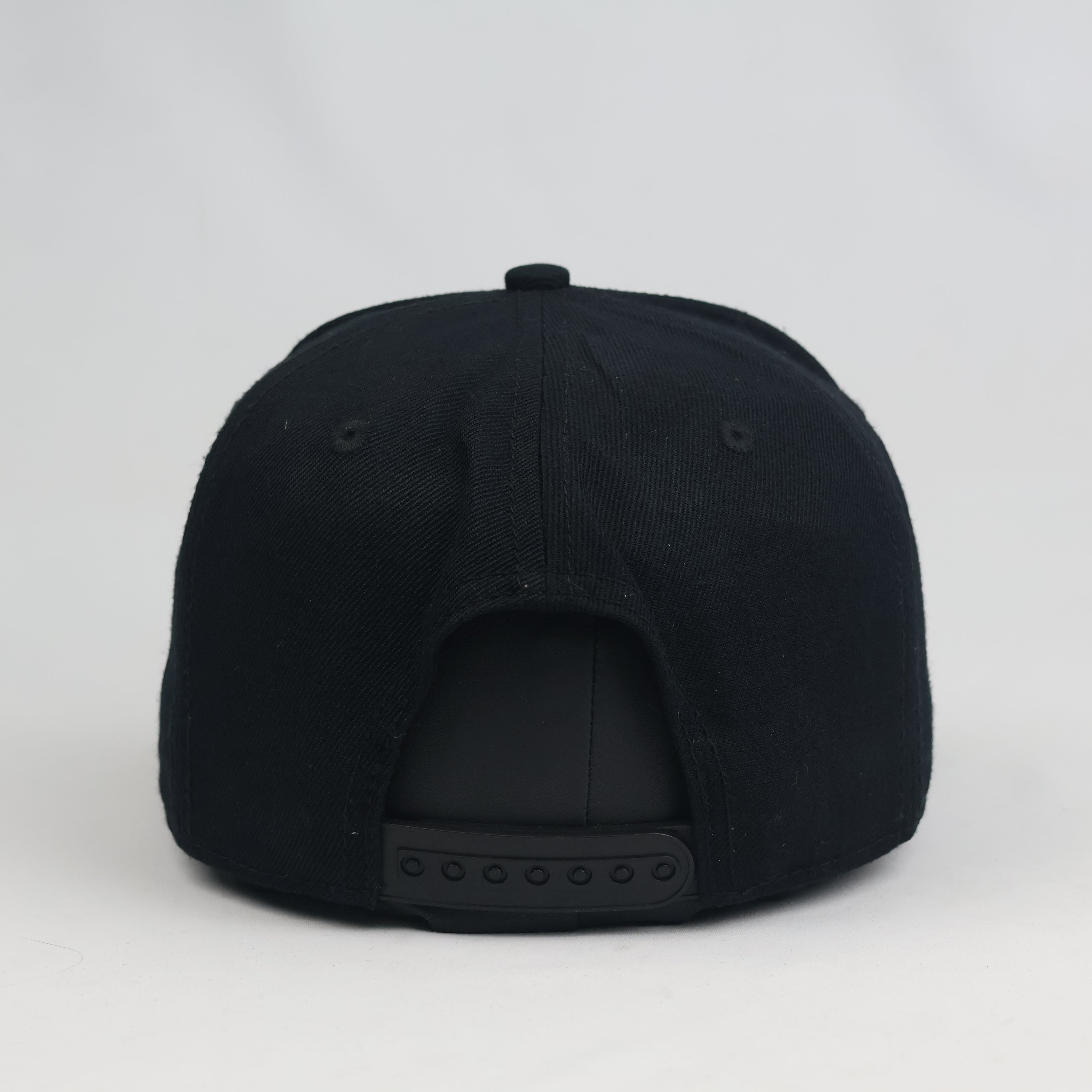 Thrifted Bozz Muzik NXTLVL Black & Gold Flat Brim Snapback Hat
