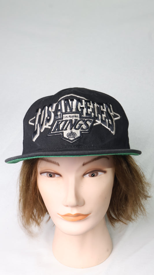 Vintage Los Angeles Kings Snapback Cap - Bold Embroidered Logo