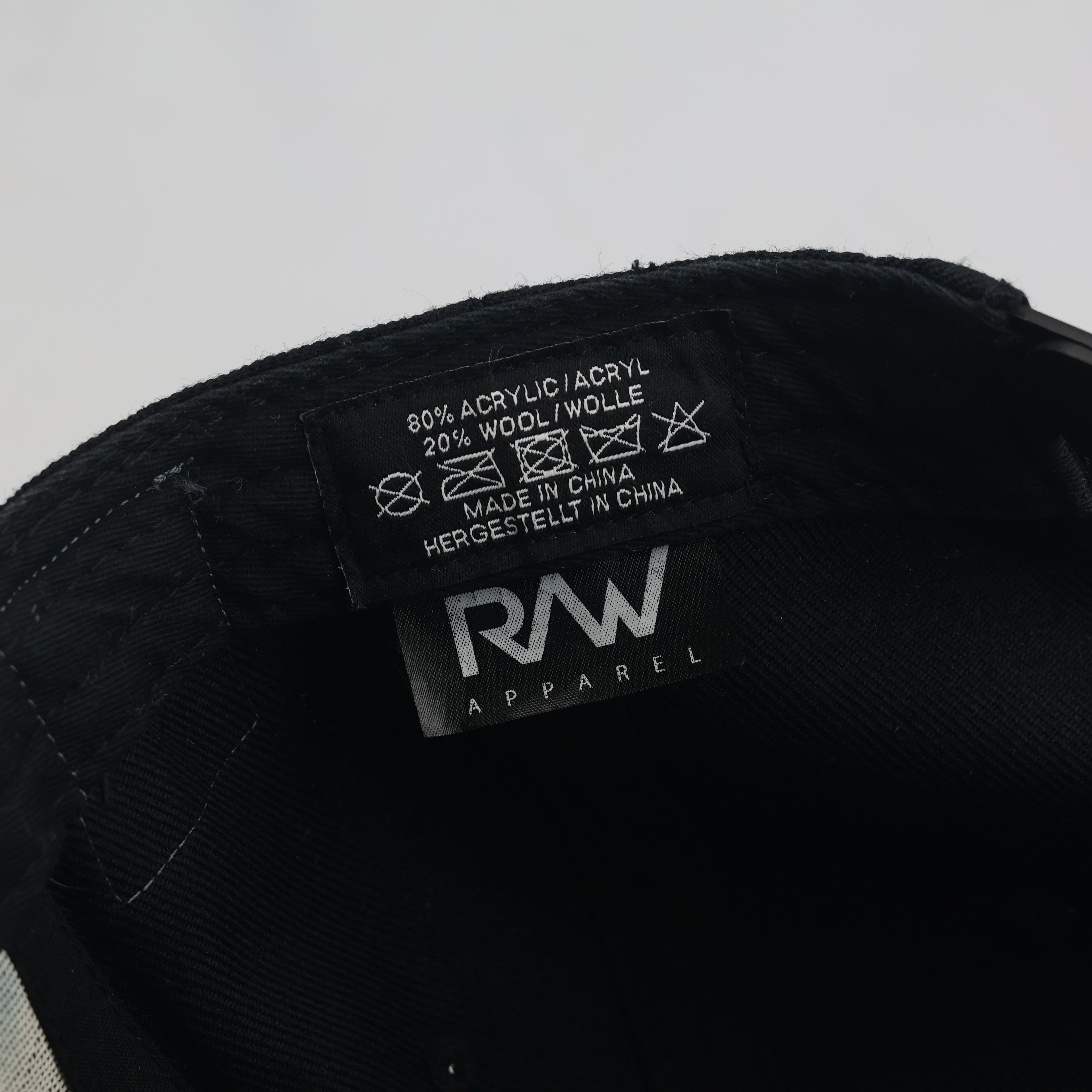 Thrifted Bozz Muzik NXTLVL Black & Gold Flat Brim Snapback Hat