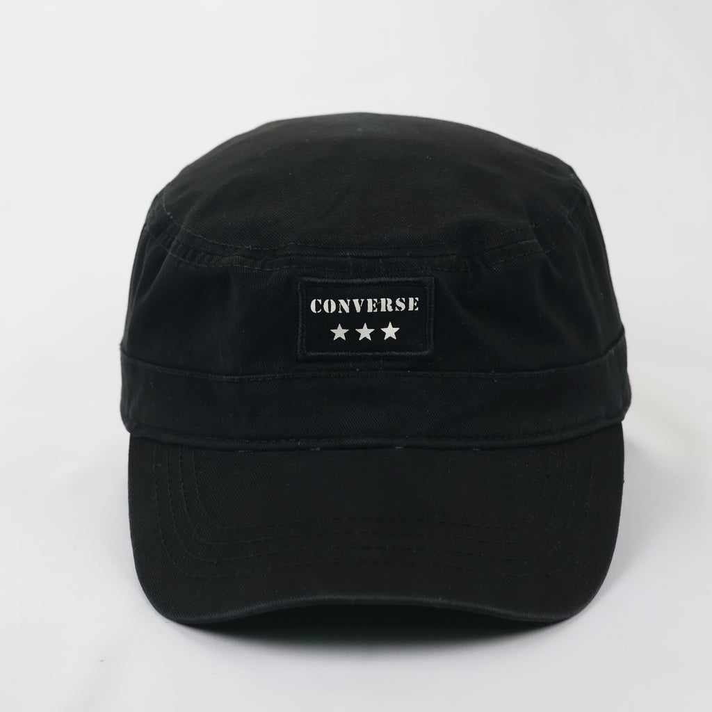 Converse Three Star Patch Fidel Hat | Thrifted Military Cap