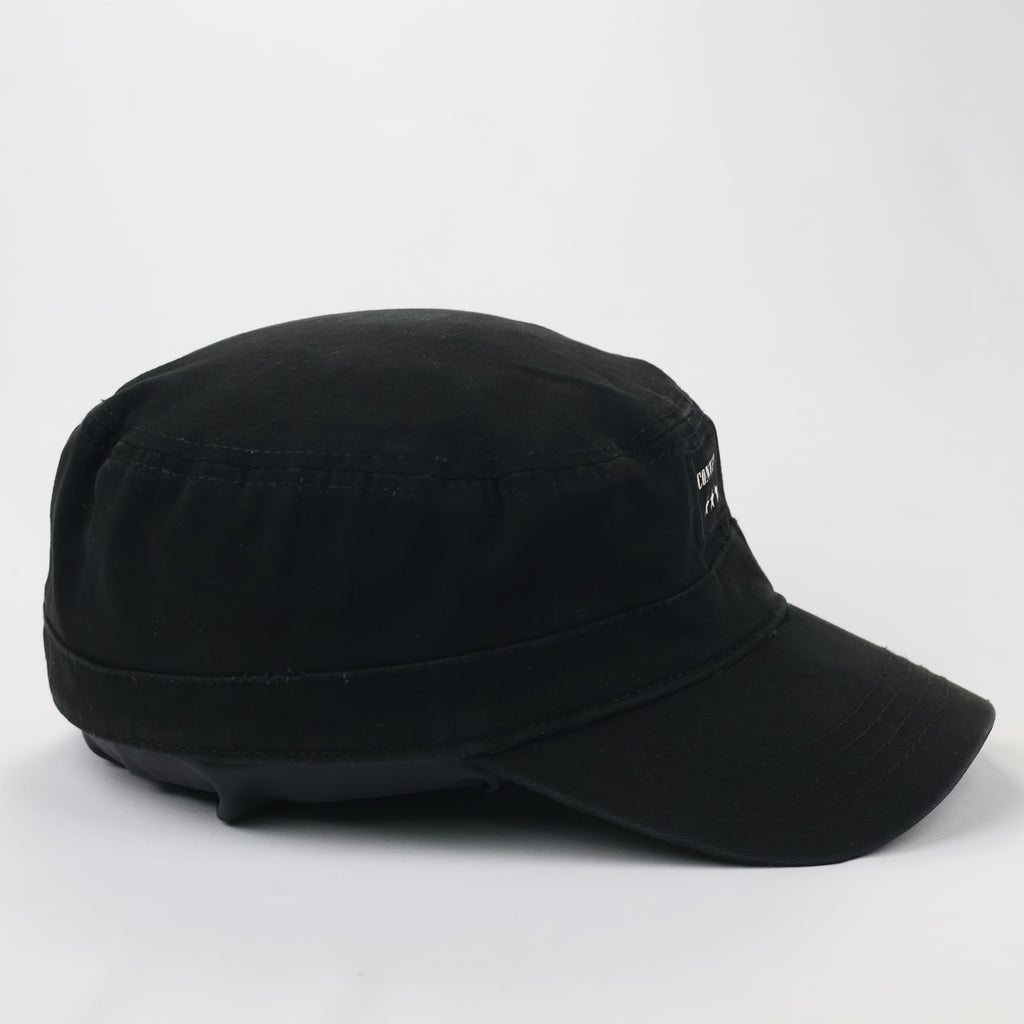 Converse Three Star Patch Fidel Hat | Thrifted Military Cap