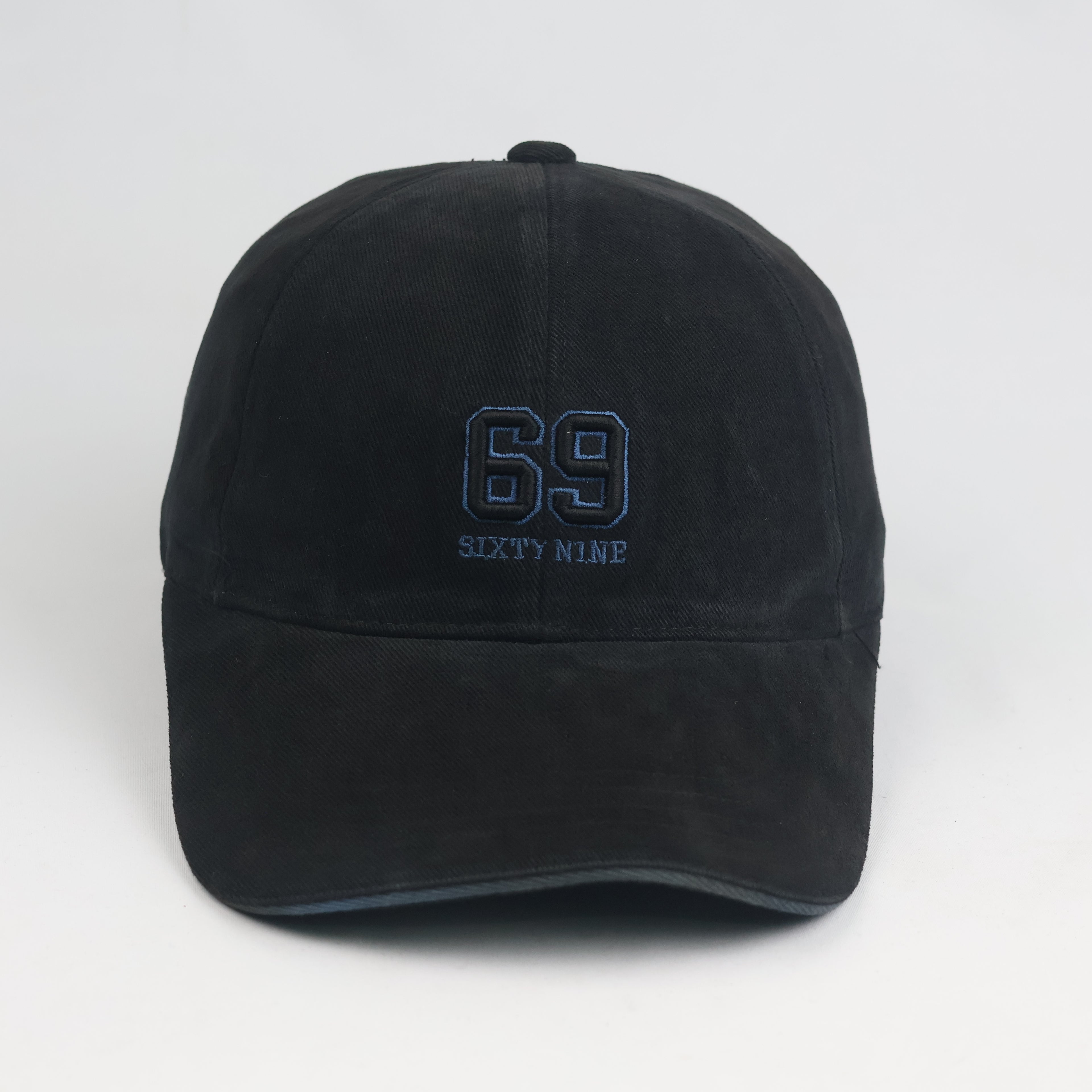 Thrifted Chung Lim Black "69 SIXTY NINE" Embroidered Cap (56-58 cm)