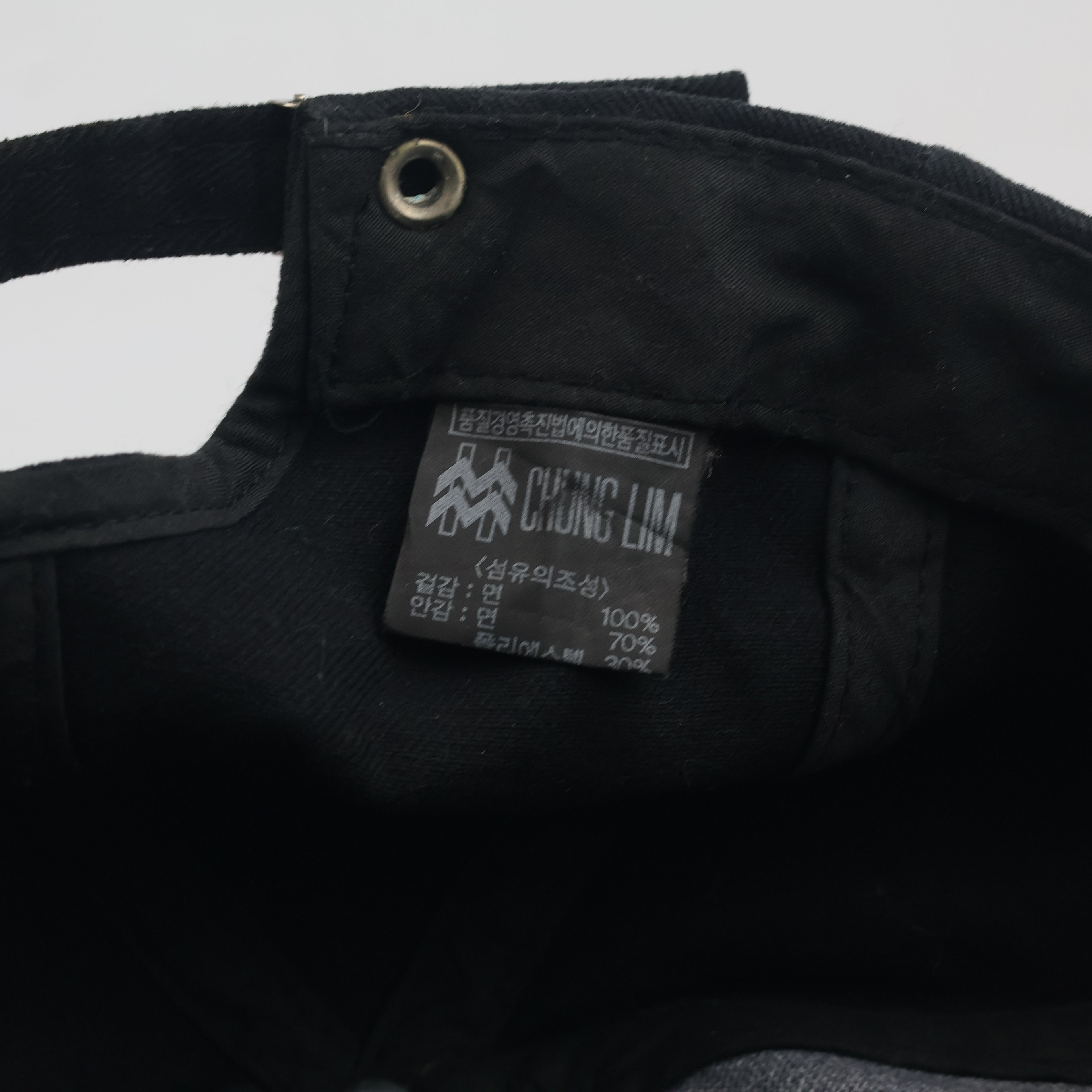 Thrifted Chung Lim Black "69 SIXTY NINE" Embroidered Cap (56-58 cm)