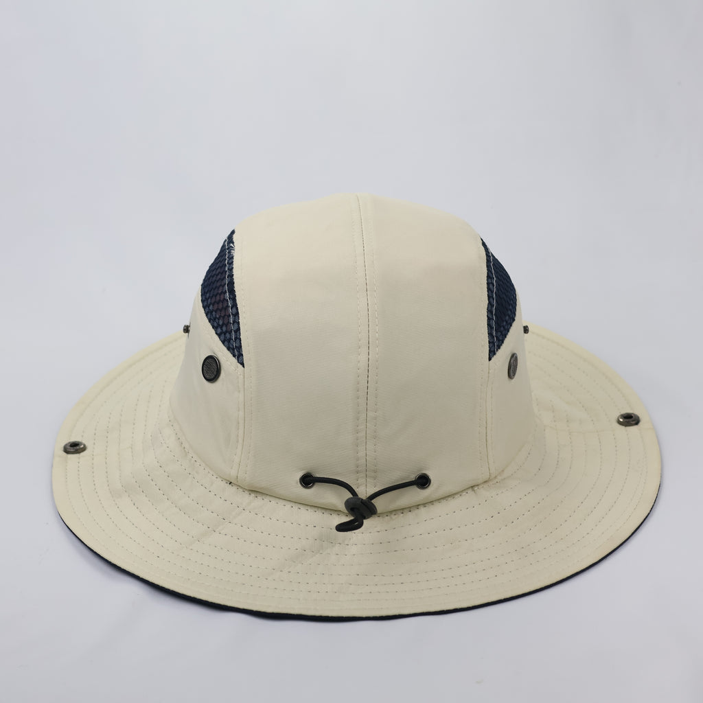 Korean Outdoor Adventure Thrifted Hat - Adjustable Cinch Bucket Cap