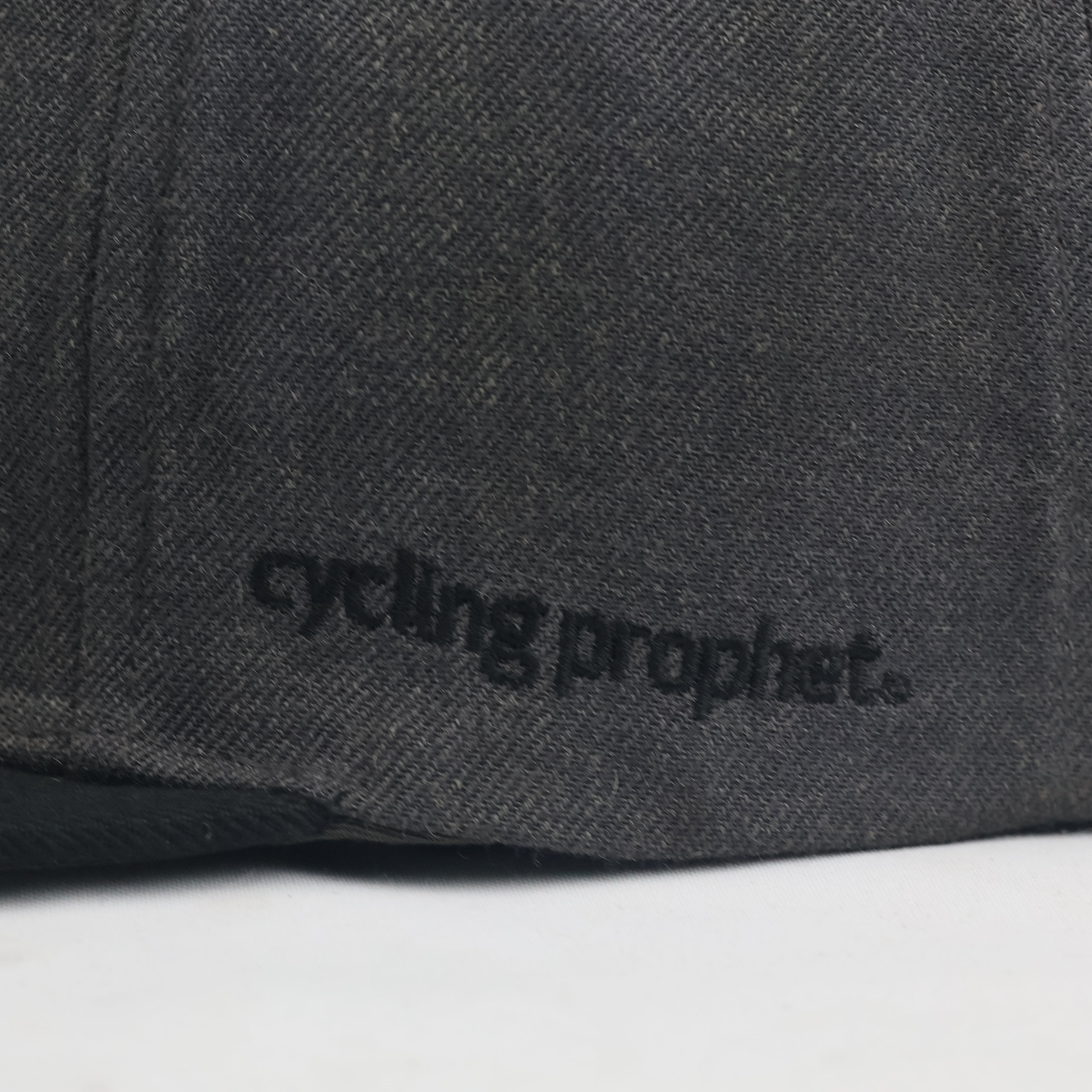 Thrifted Cycling Prophet Owl Leather Patch Snapback | Two-Tone Flat Visor Cap
