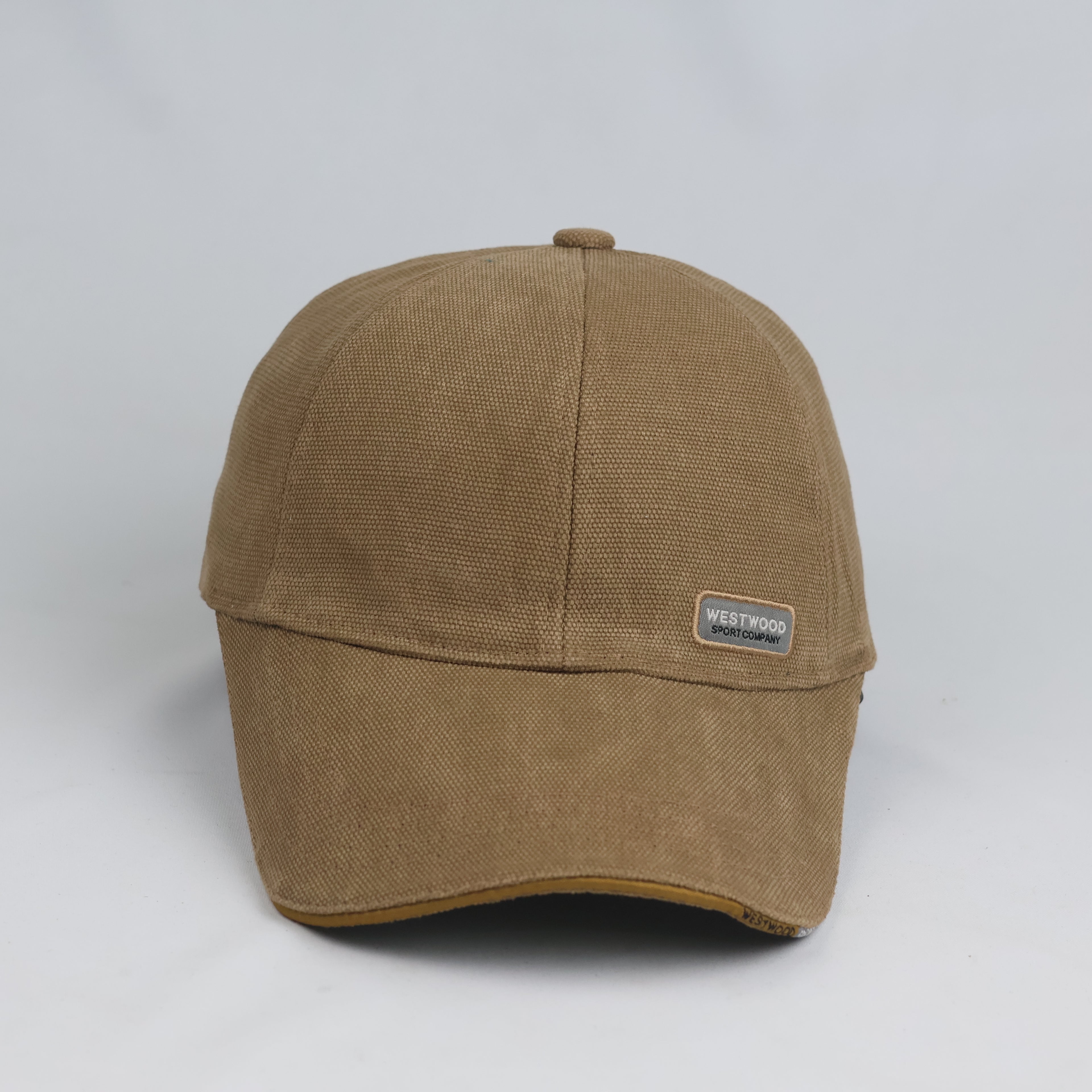 Thrifted Westwood Brown Cotton Canvas Cap | Outdoor Sports Baseball Hat