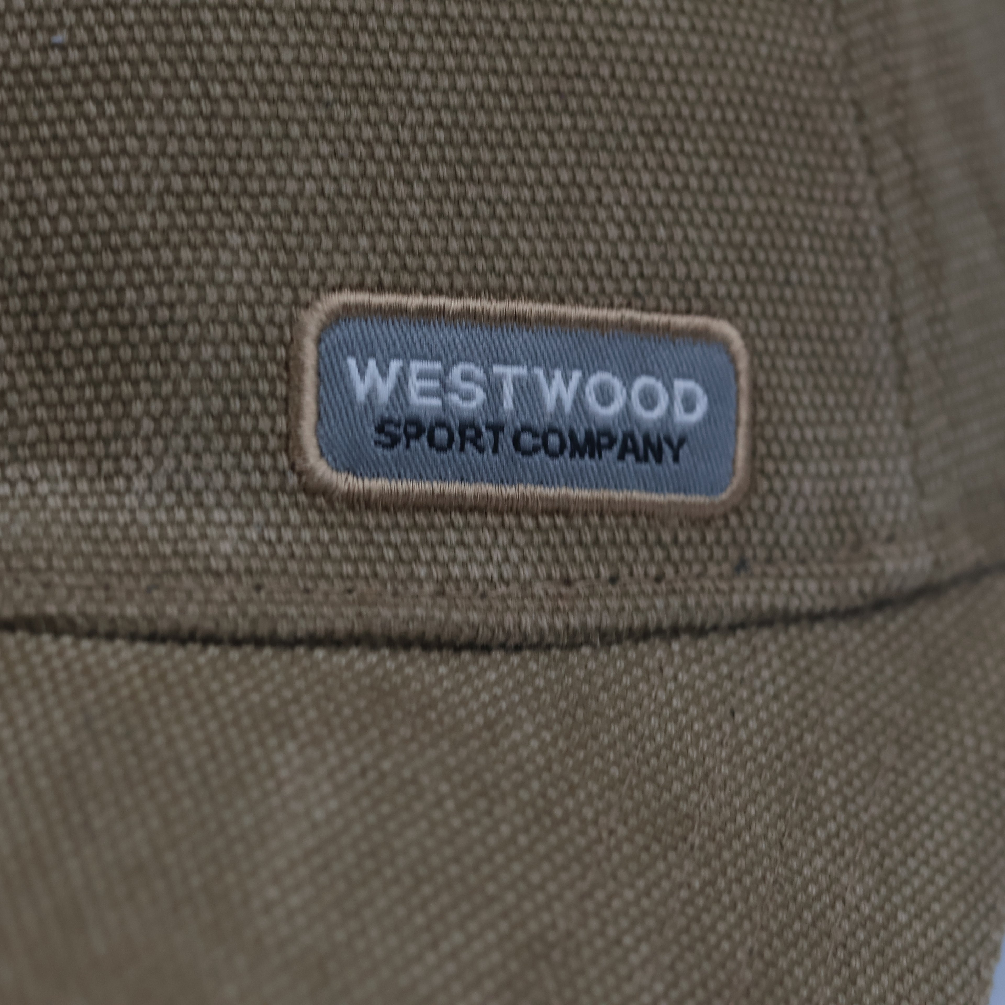 Thrifted Westwood Brown Cotton Canvas Cap | Outdoor Sports Baseball Hat