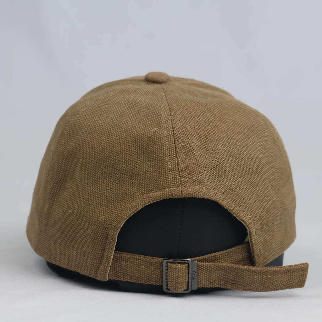 Thrifted Westwood Brown Cotton Canvas Cap | Outdoor Sports Baseball Hat