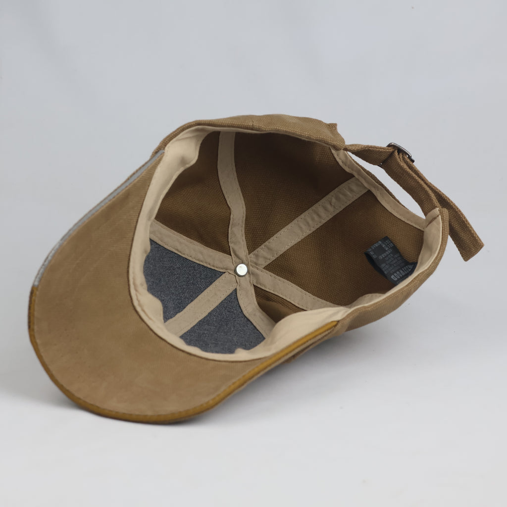 Thrifted Westwood Brown Cotton Canvas Cap | Outdoor Sports Baseball Hat