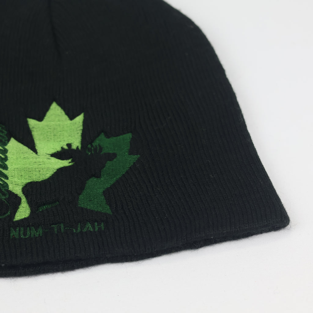 Canada Maple Leaf Thrifted Winter Beanie - Authentic Souvenir Knit