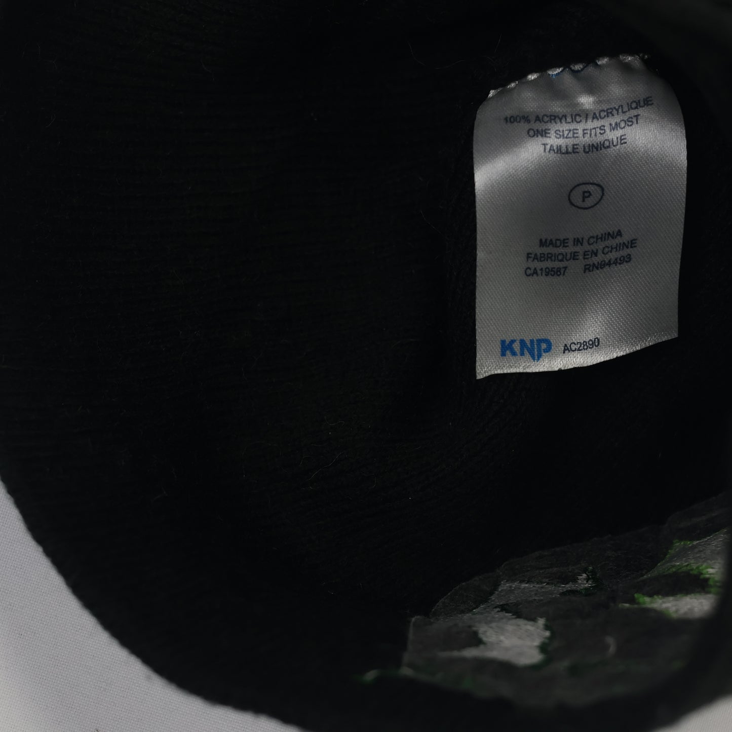 Canada Maple Leaf Thrifted Winter Beanie - Authentic Souvenir Knit