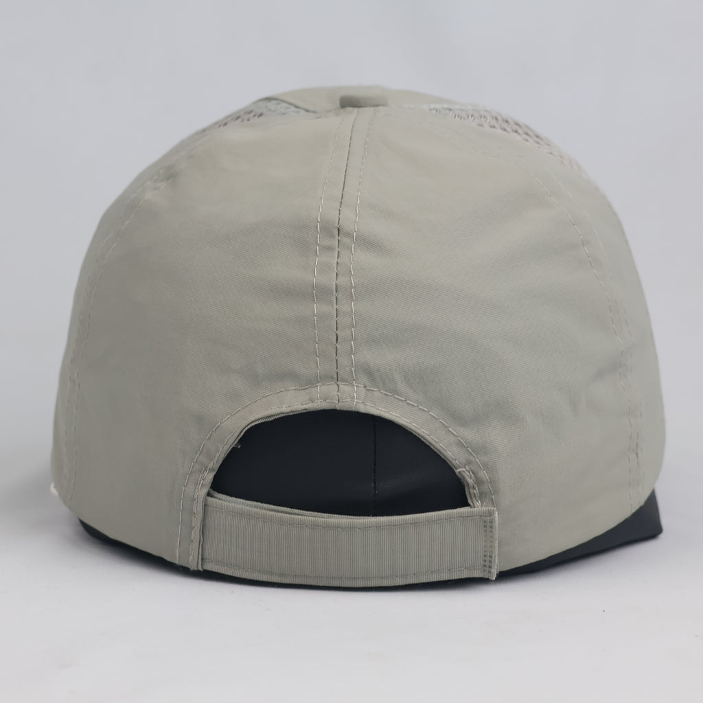 Thrifted Light Grey SPORT Reflective Visor Mesh Cap (56-58 cm)