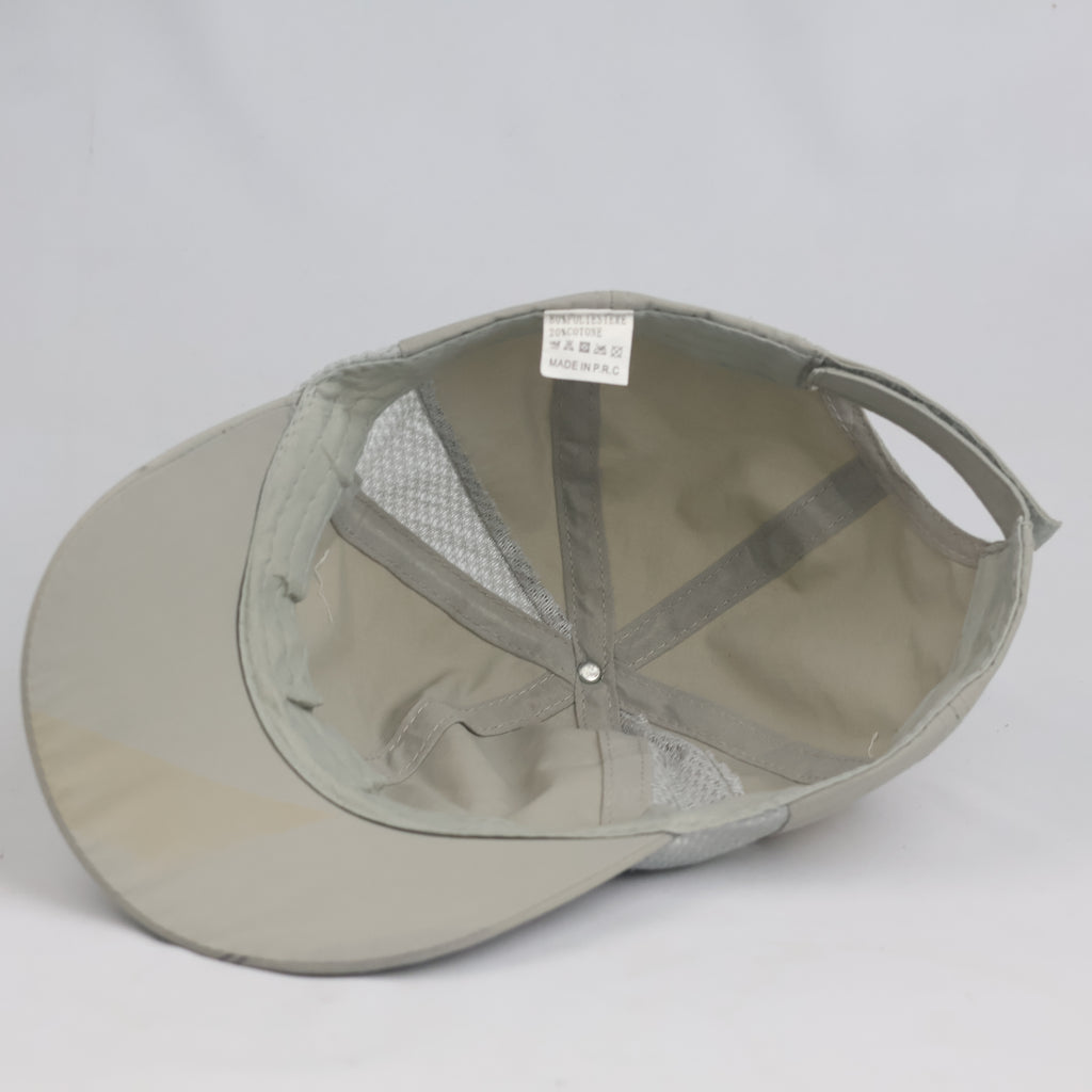 Thrifted Light Grey SPORT Reflective Visor Mesh Cap (56-58 cm)