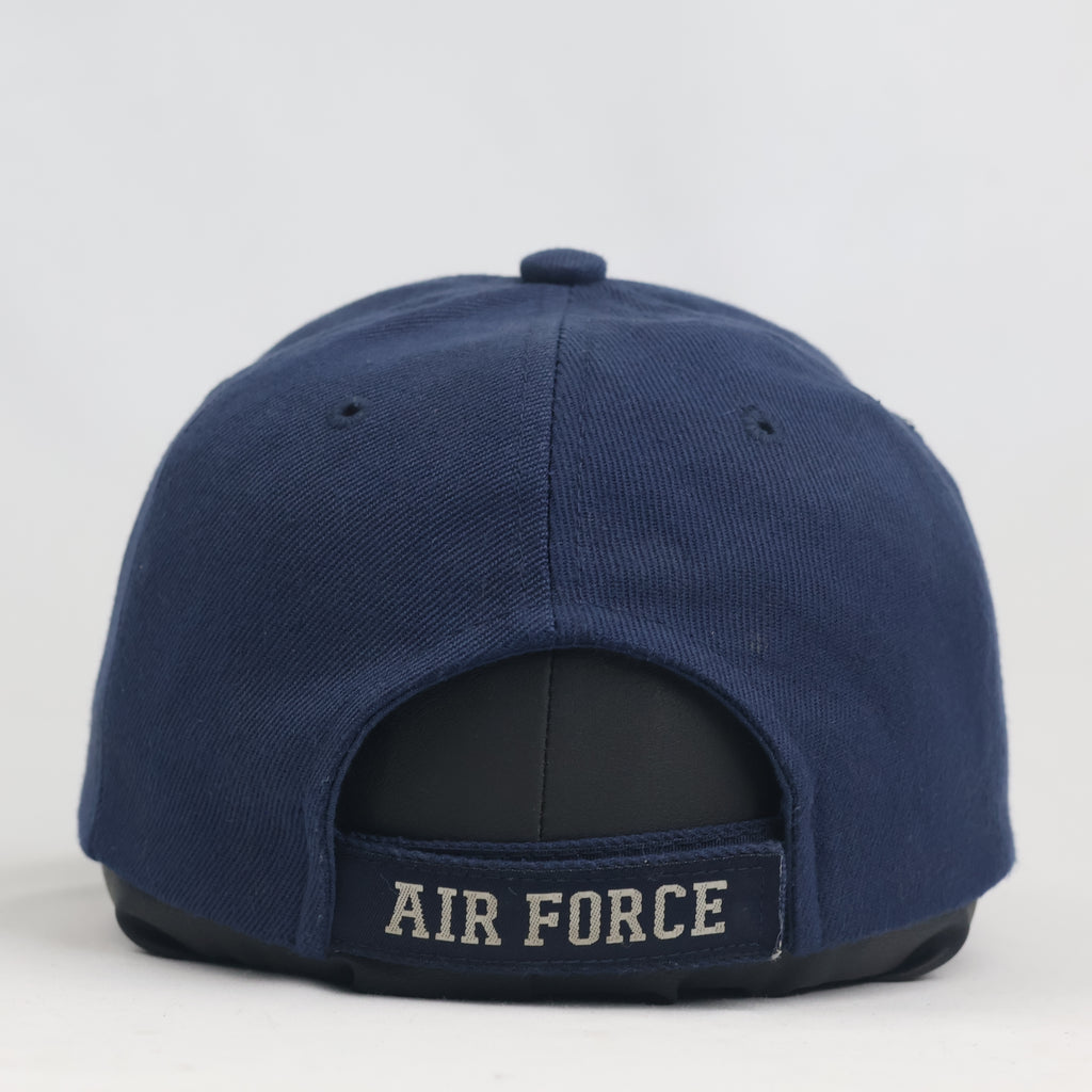 Thrifted U.S. Air Force Embroidered Navy Blue Military Baseball Hat