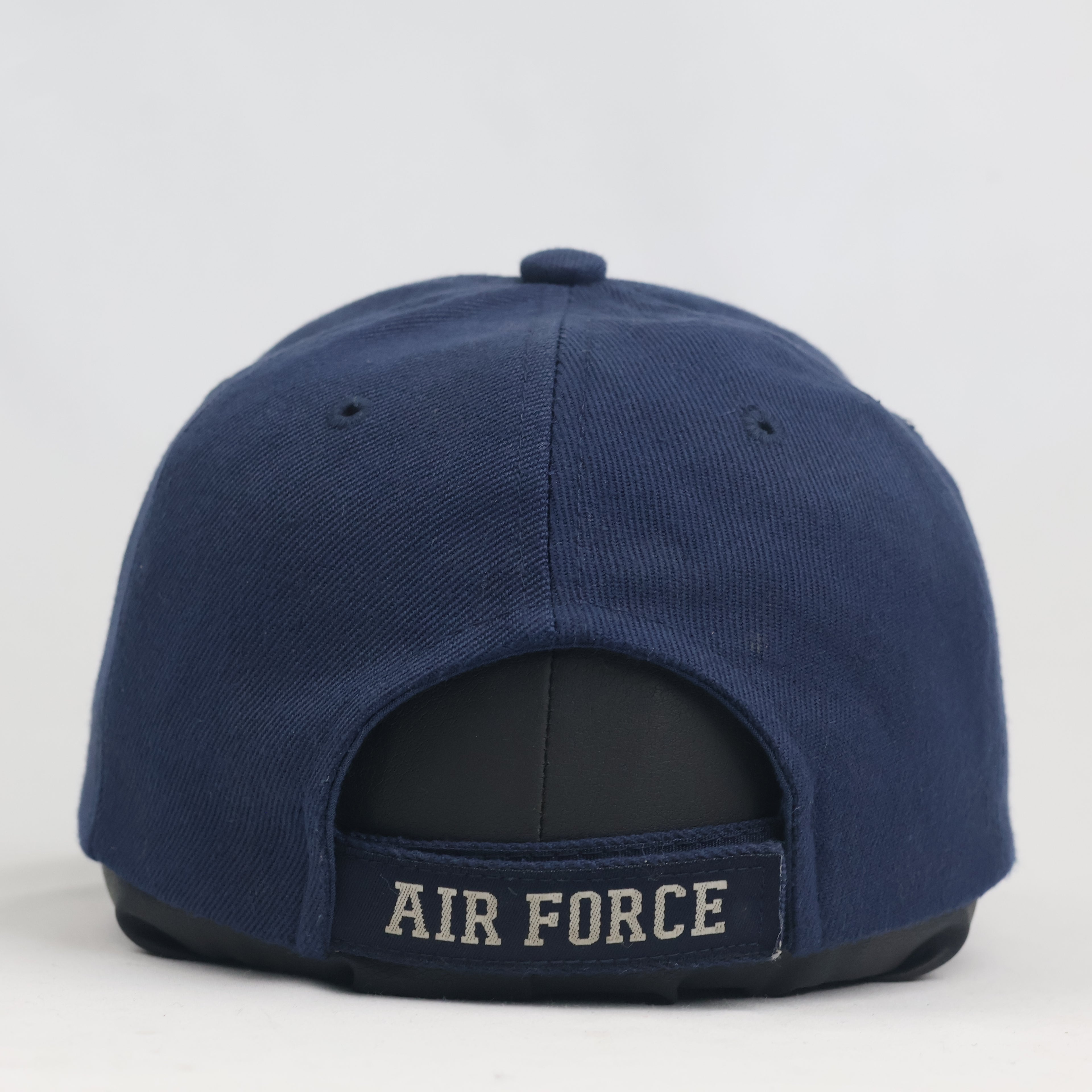 Thrifted U.S. Air Force Embroidered Navy Blue Military Baseball Hat