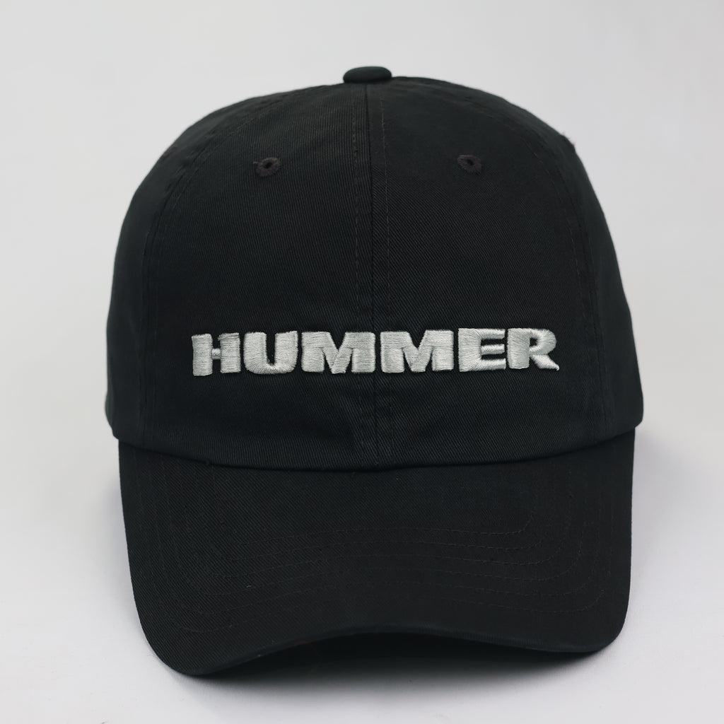 Hummer 3D Logo Baseball Cap | Thrifted Motorcore Aesthetic