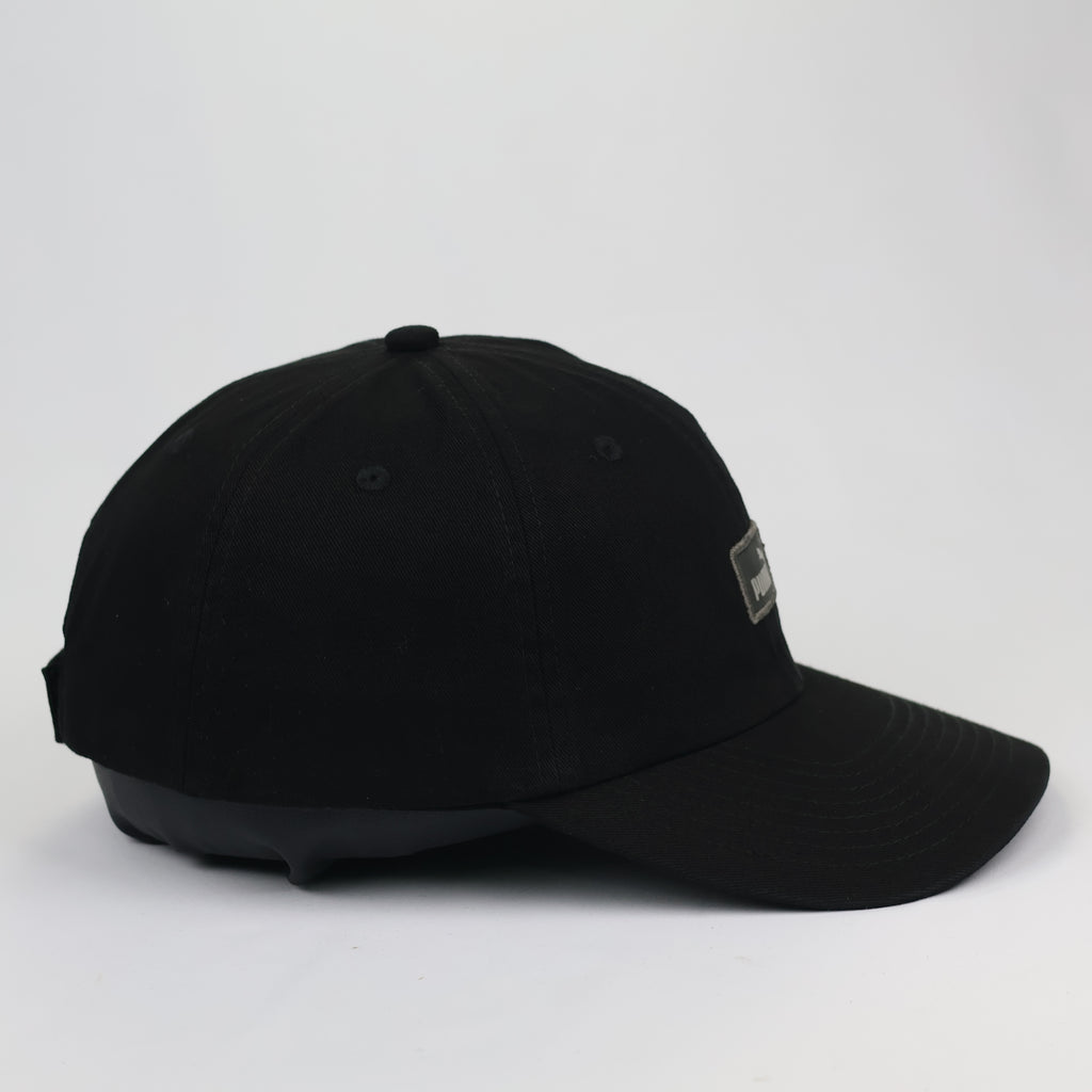Puma Essential Box Logo Dad Thrifted Hat - Classic Black