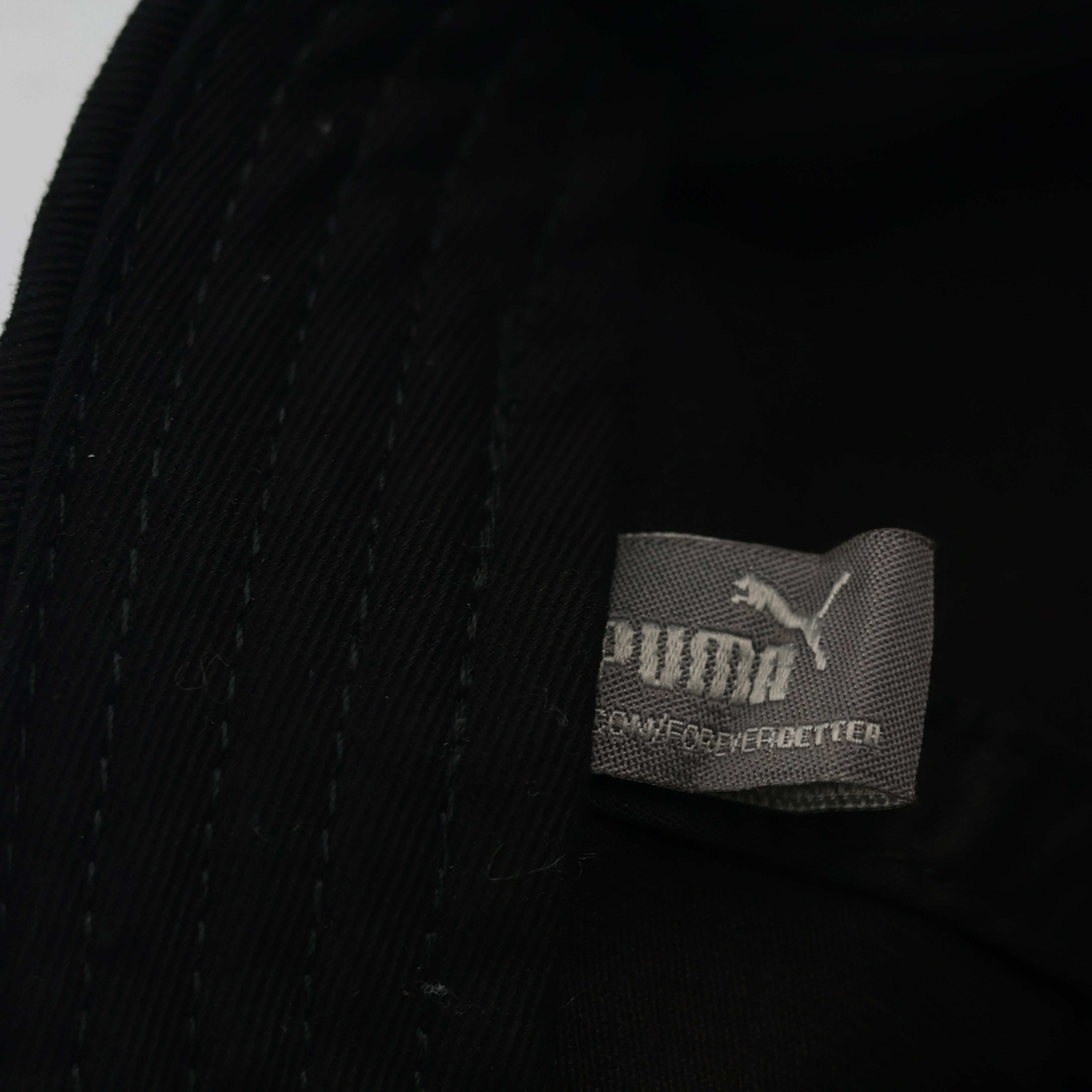 Puma Essential Box Logo Dad Thrifted Hat - Classic Black
