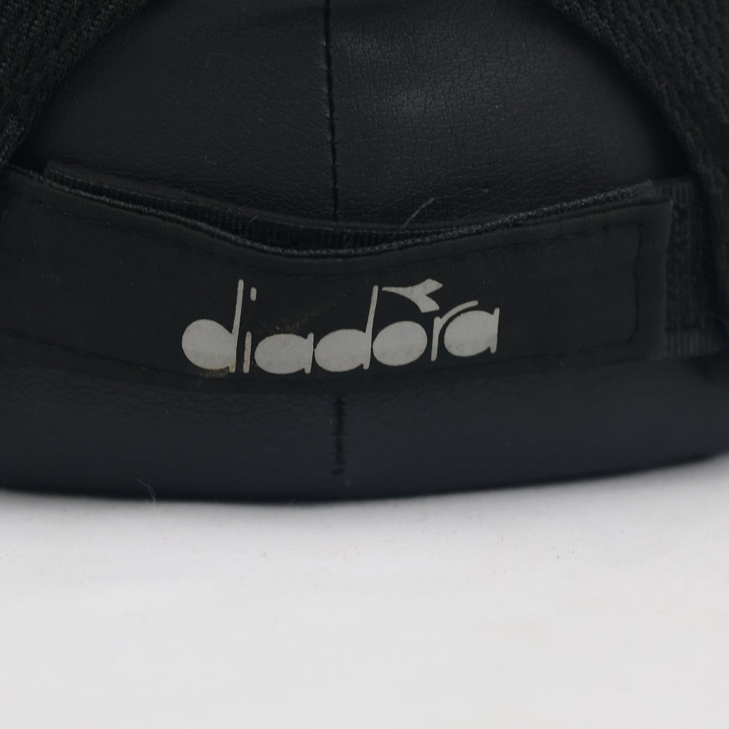 Thrifted Diadora Italian Sportswear Black Breathable Running Hat