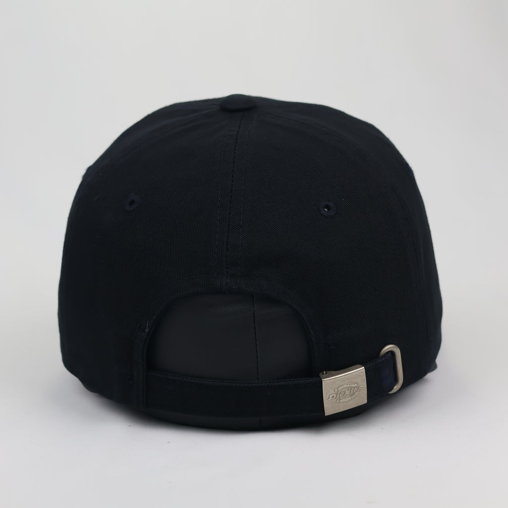 Dickies Embroidered Spellout Logo Navy Blue Baseball Thrifted Cap