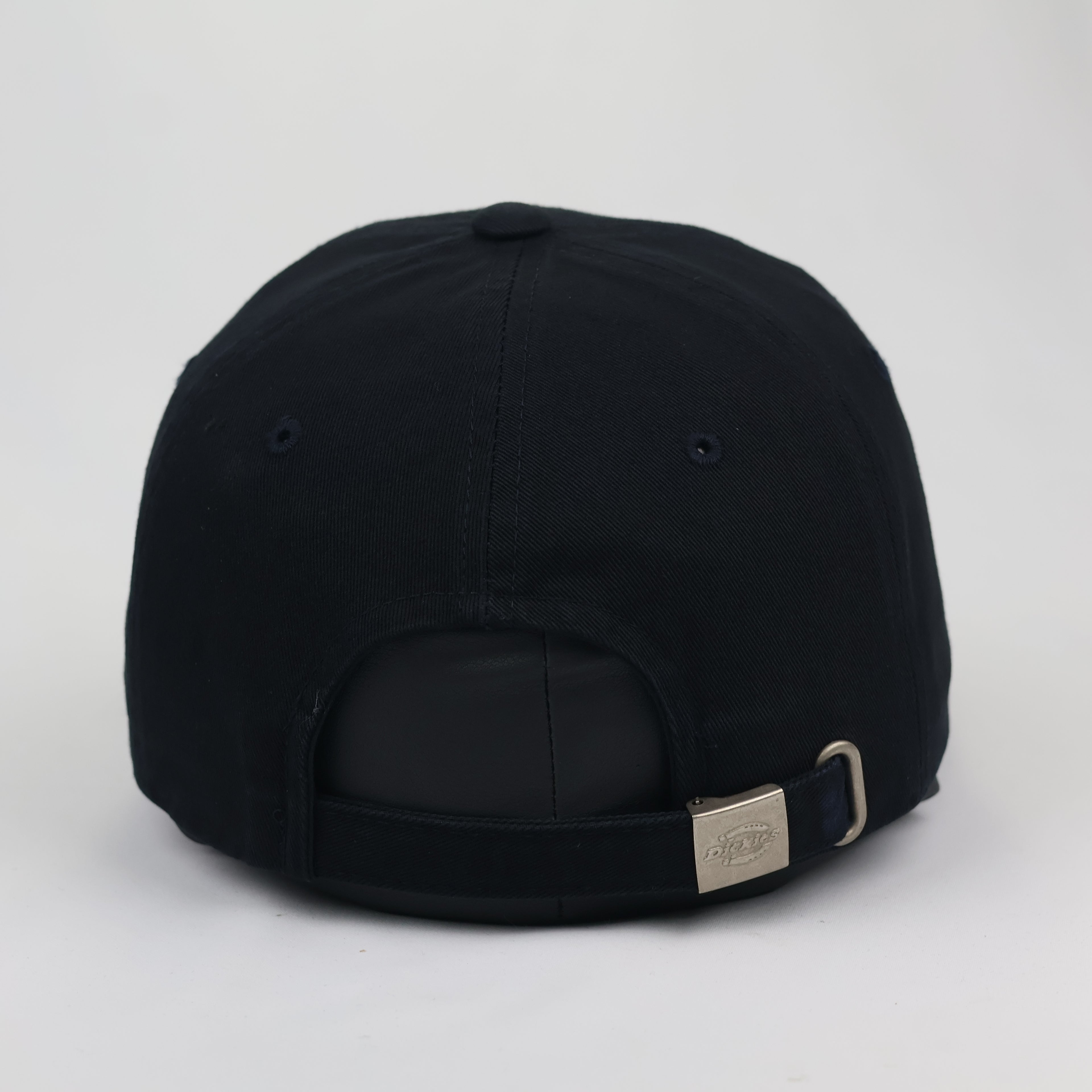 Dickies Embroidered Spellout Logo Navy Blue Baseball Thrifted Cap