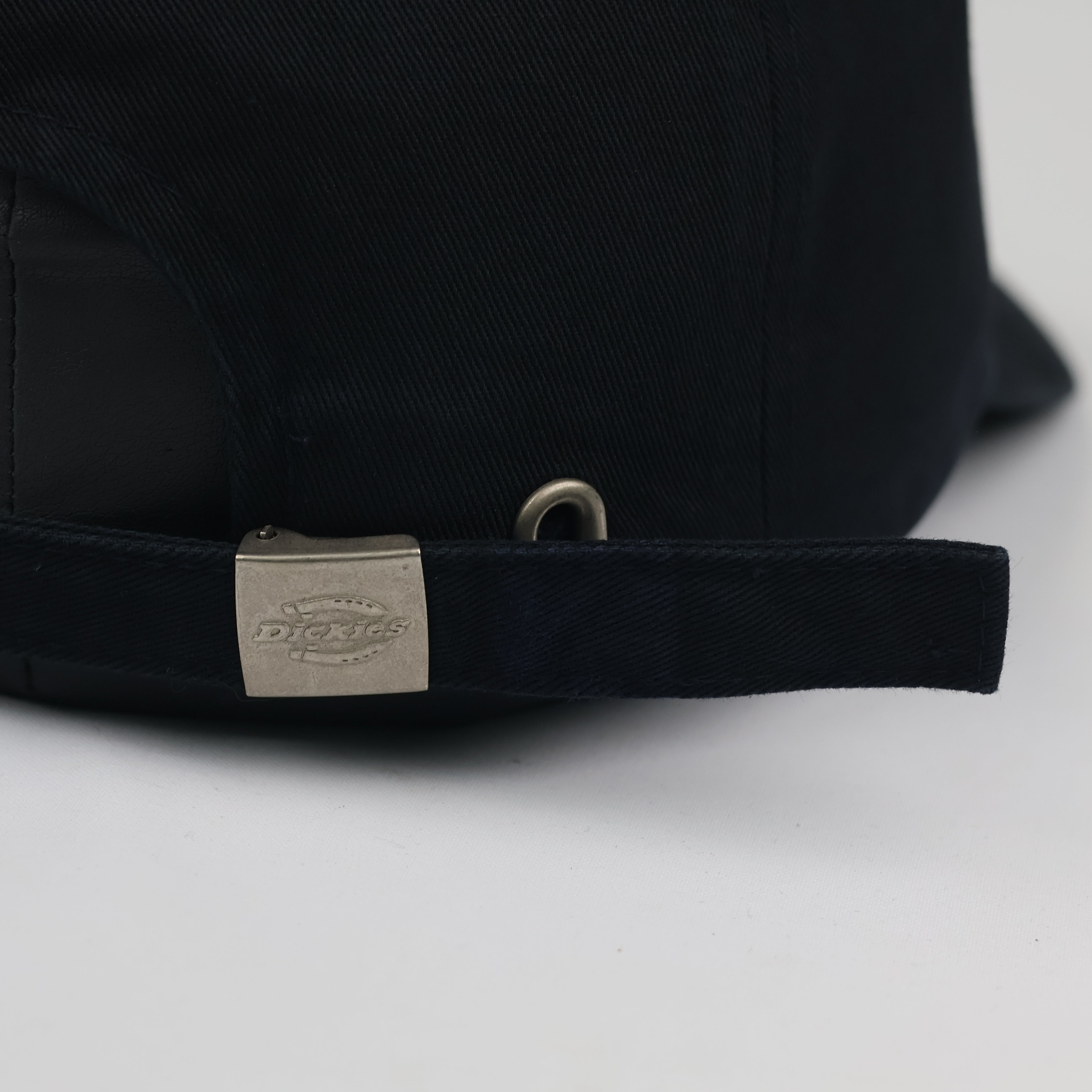 Dickies Embroidered Spellout Logo Navy Blue Baseball Thrifted Cap