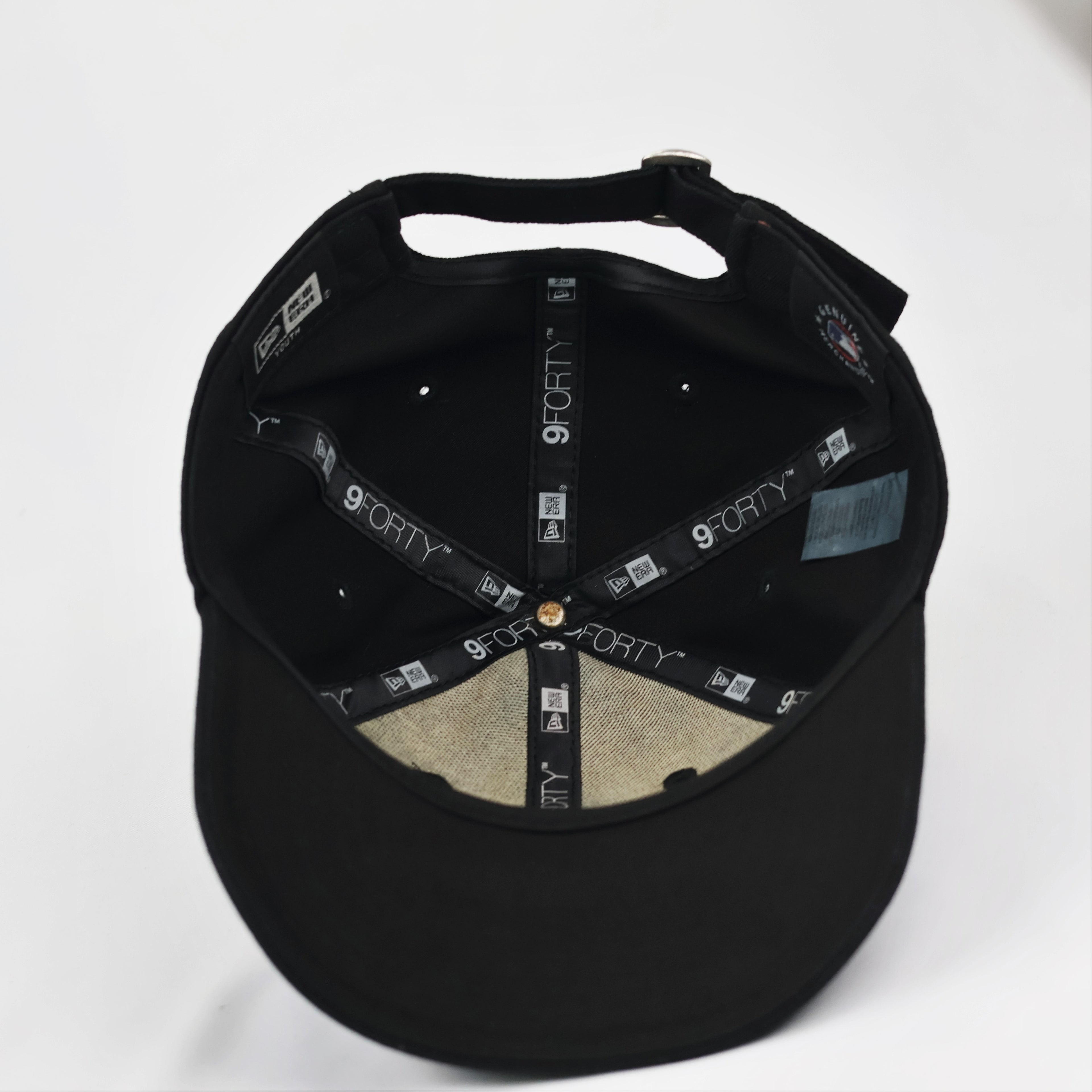 New Era 9FORTY New York Yankees Youth Thrifted Cap - Black & Gold