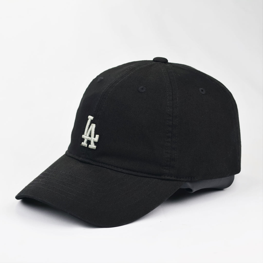 Authentic MLB Los Angeles Dodgers Baseball Thrifted Cap - Triple Black