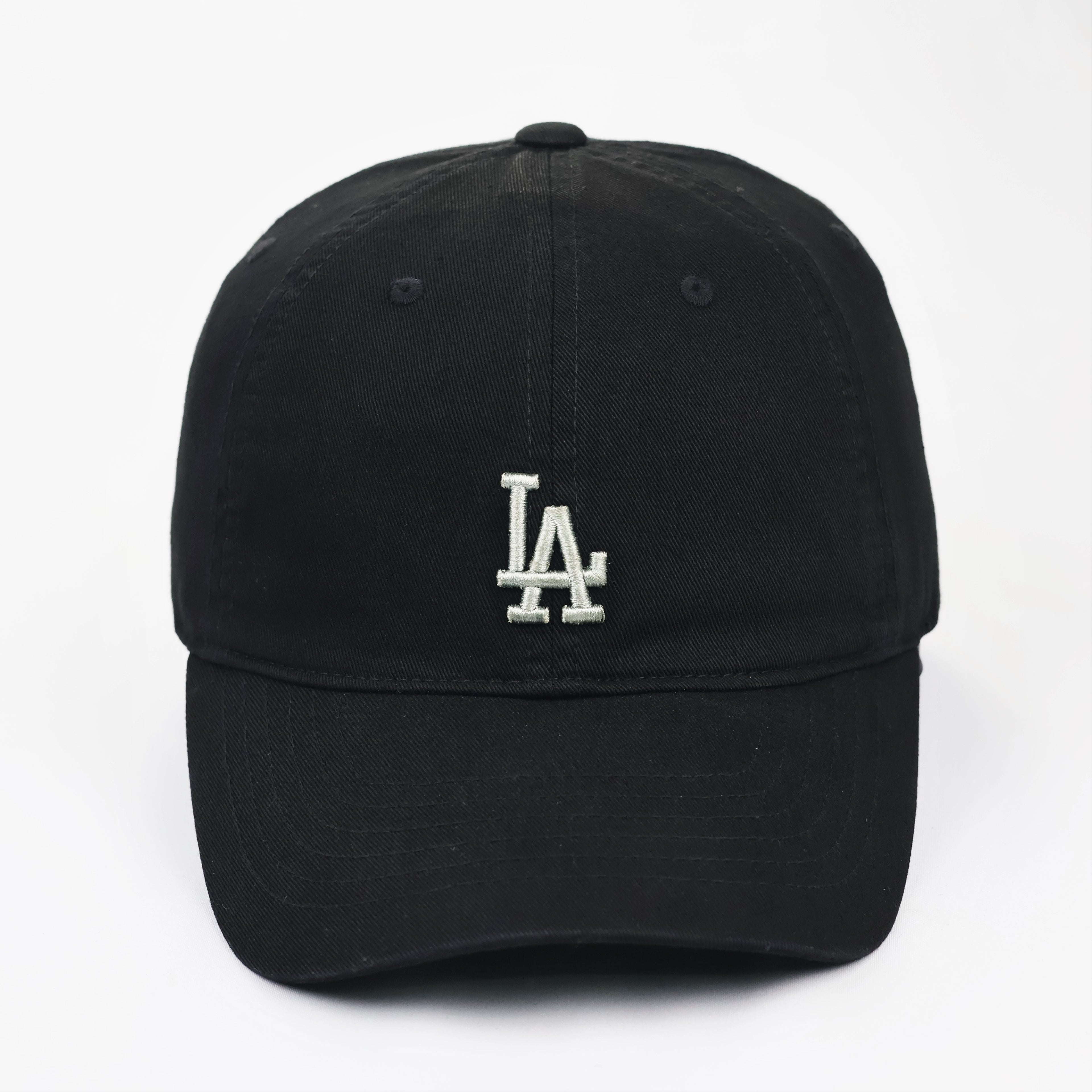 Authentic MLB Los Angeles Dodgers Baseball Thrifted Cap - Triple Black