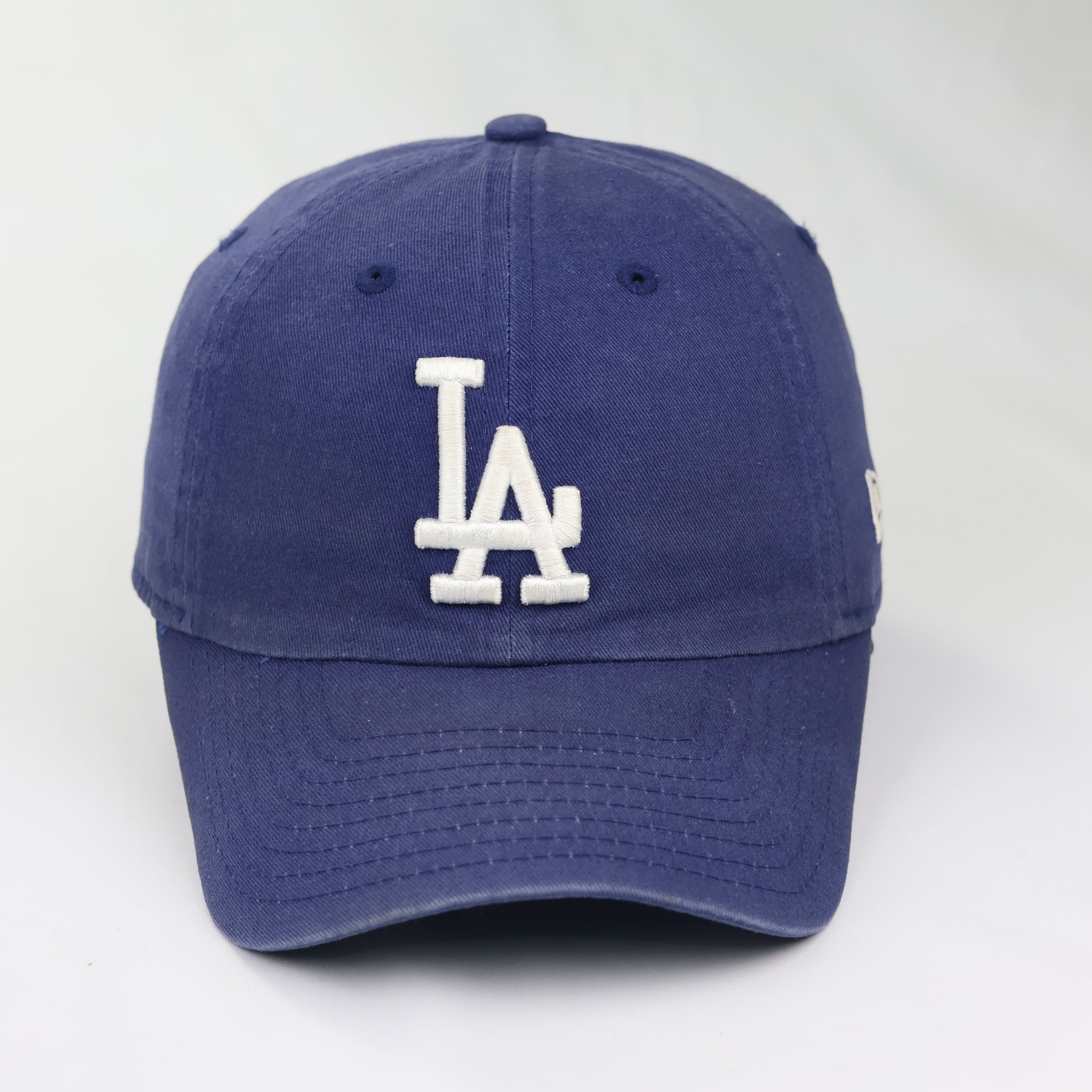 Vintage LA Dodgers New Era 9TWENTY Core Classic Thrifted Cap - Navy